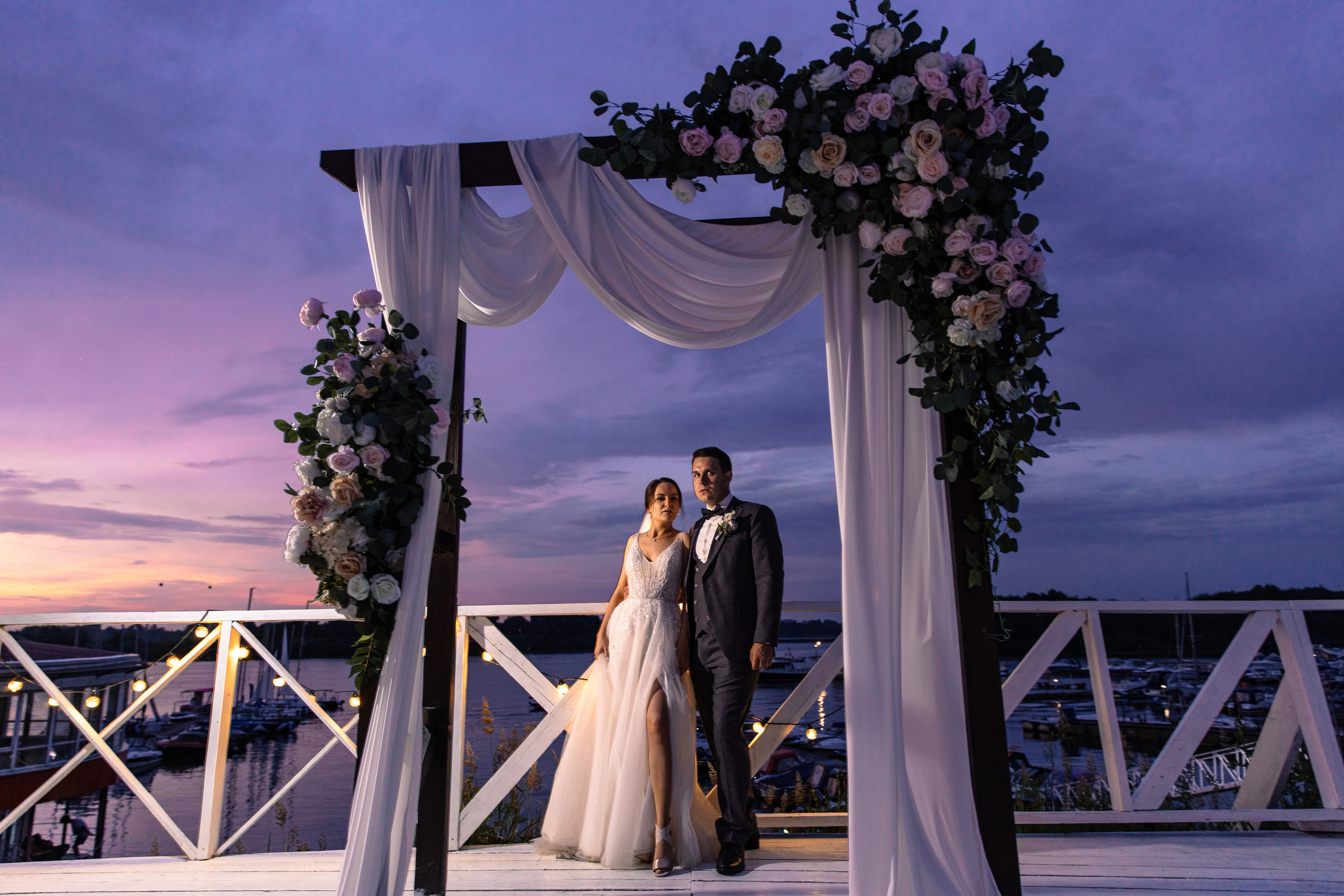 Свадьба Екатерины и Сергея. Стиль и нежность