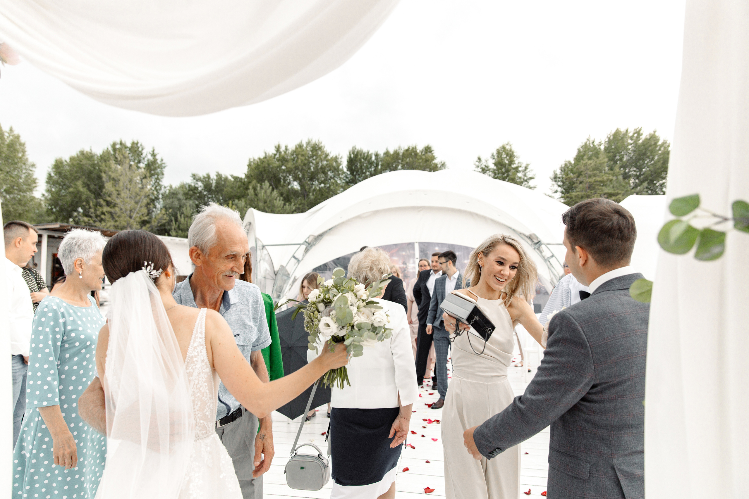 Свадьба Екатерины и Сергея. Стиль и нежность