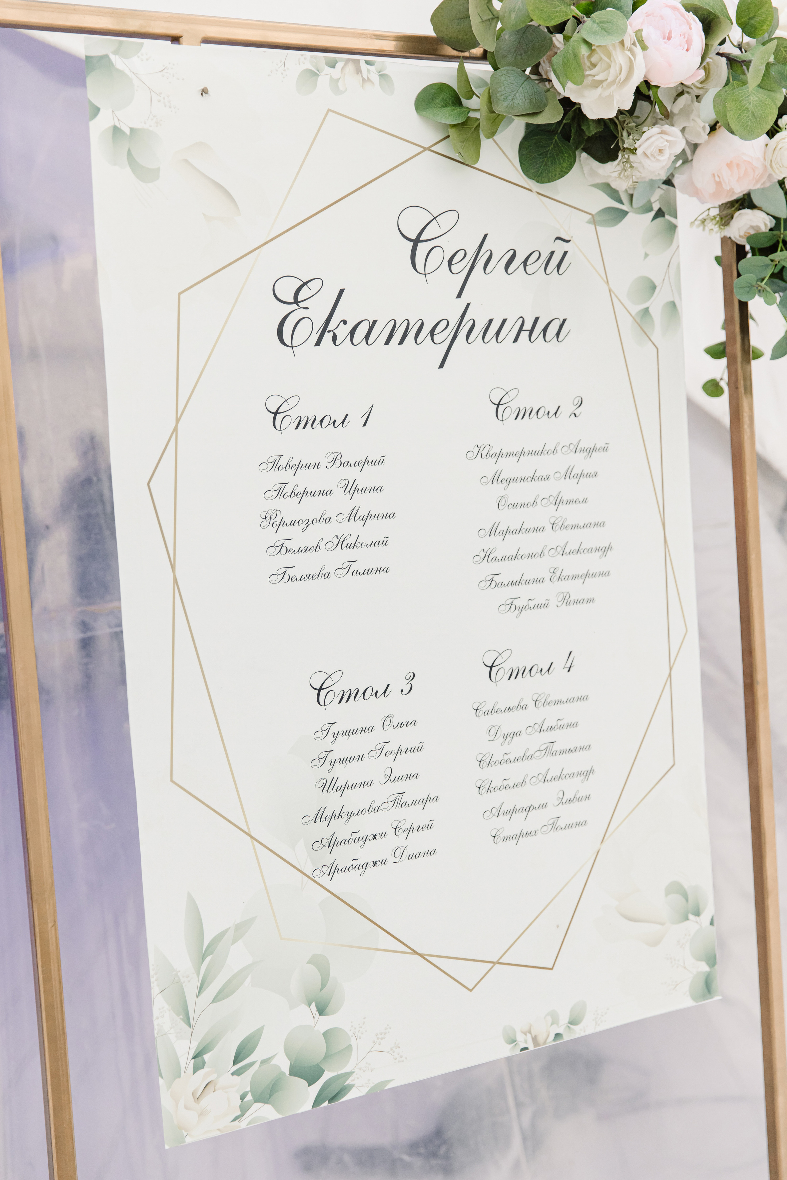 Свадьба Екатерины и Сергея. Стиль и нежность