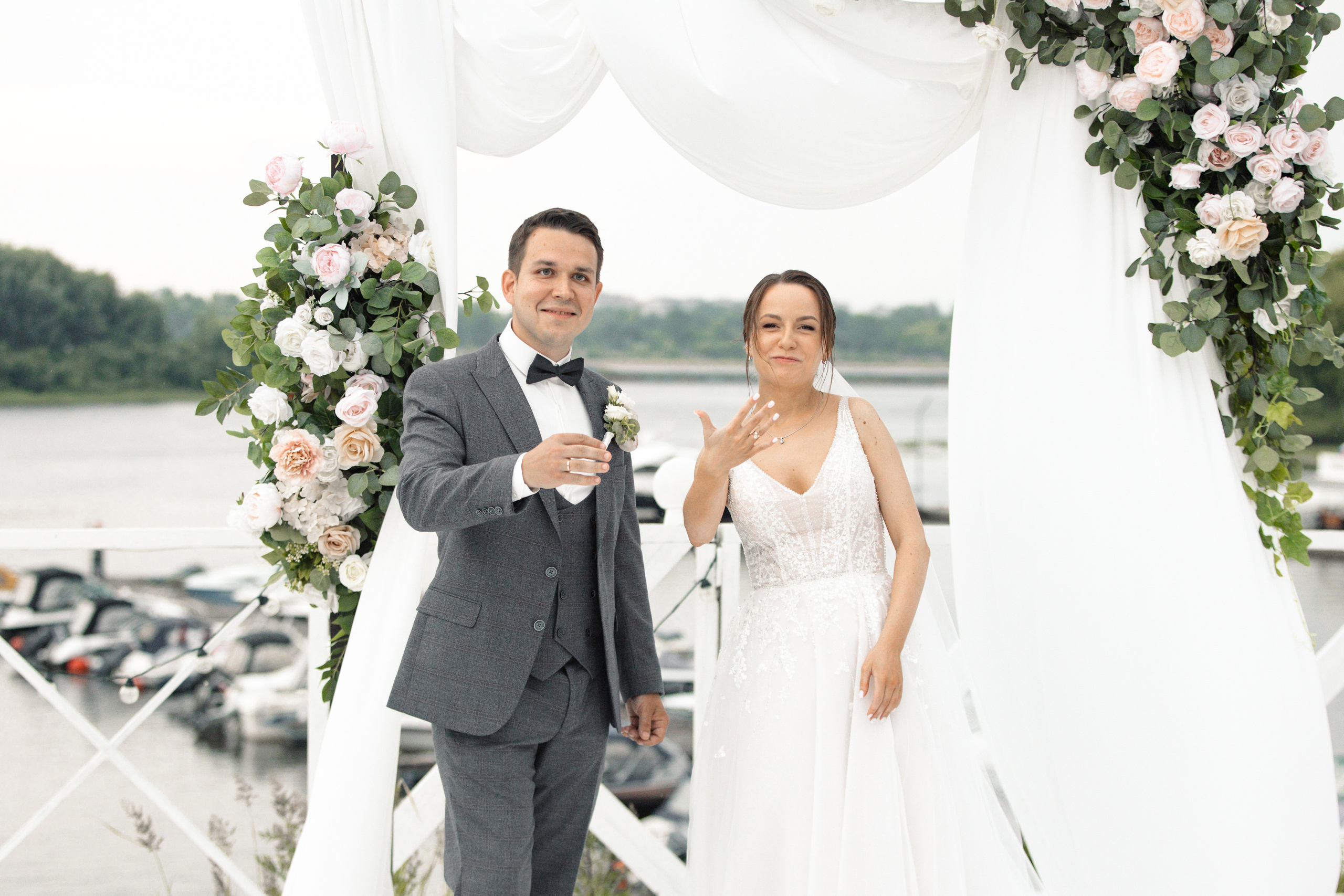 Свадьба Екатерины и Сергея. Стиль и нежность