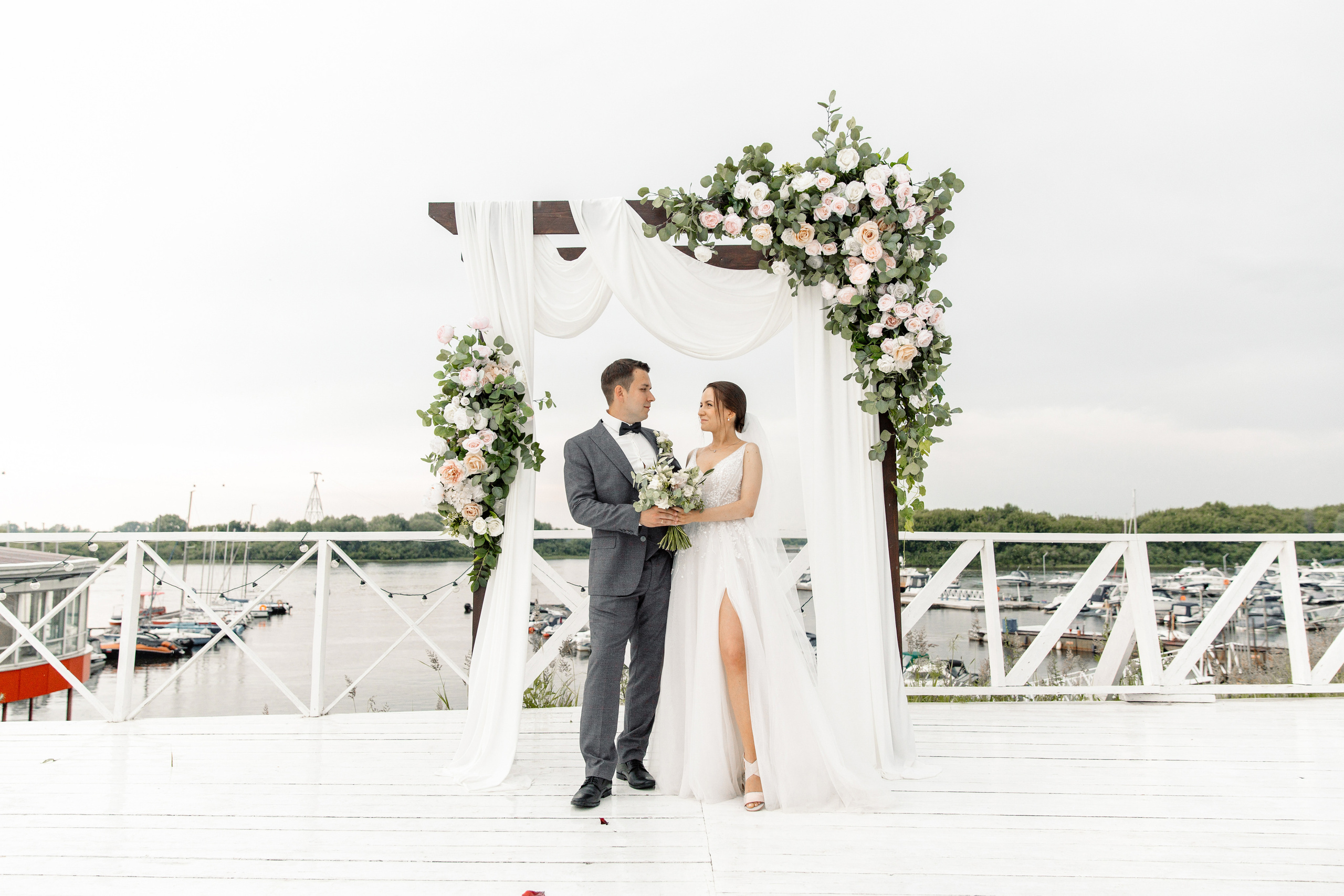 Свадьба Екатерины и Сергея. Стиль и нежность