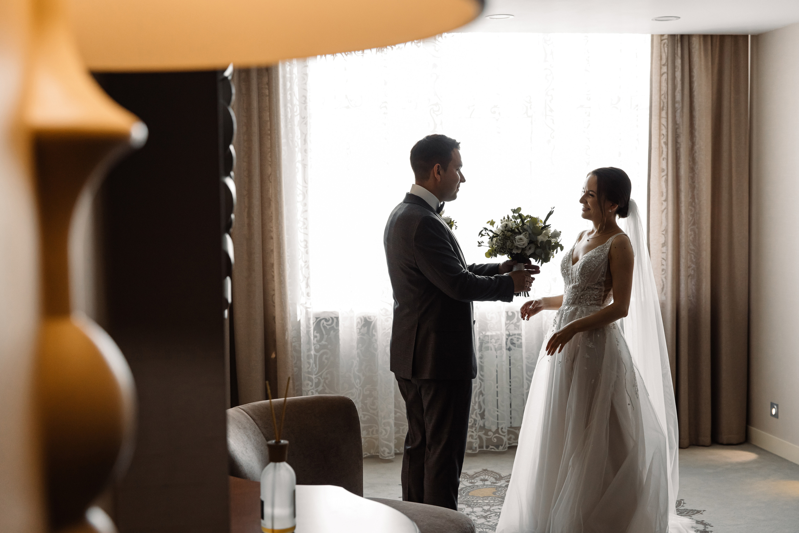 Свадьба Екатерины и Сергея. Стиль и нежность