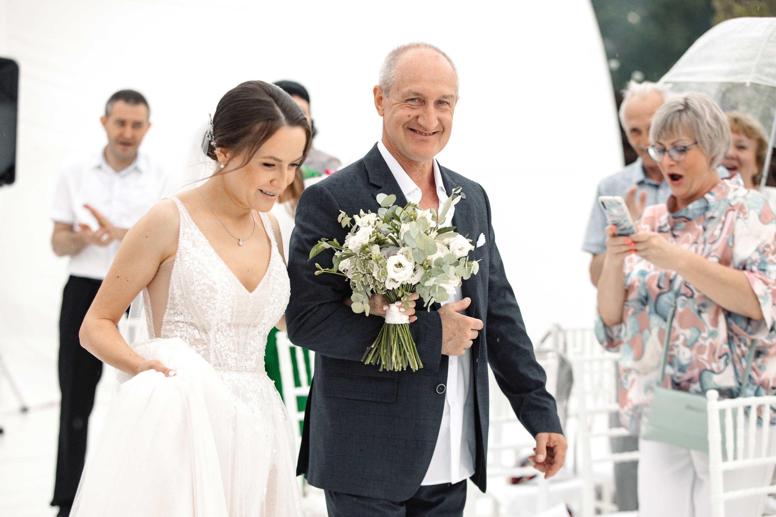 Свадьба Екатерины и Сергея. Стиль и нежность