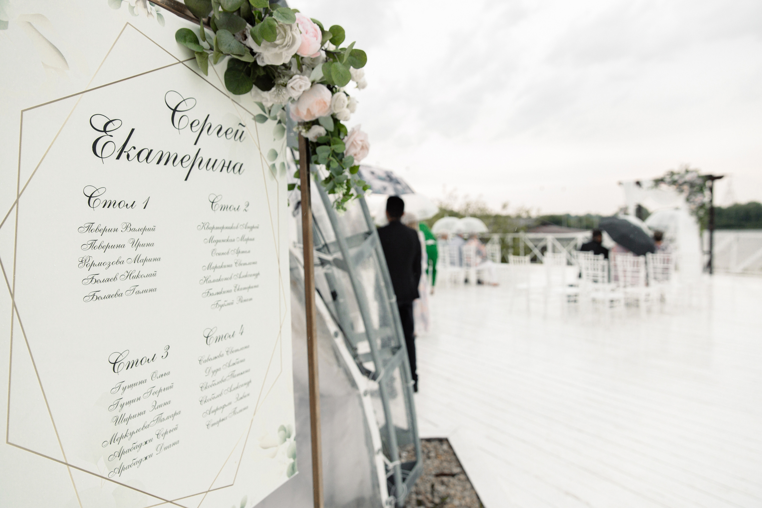 Свадьба Екатерины и Сергея. Стиль и нежность