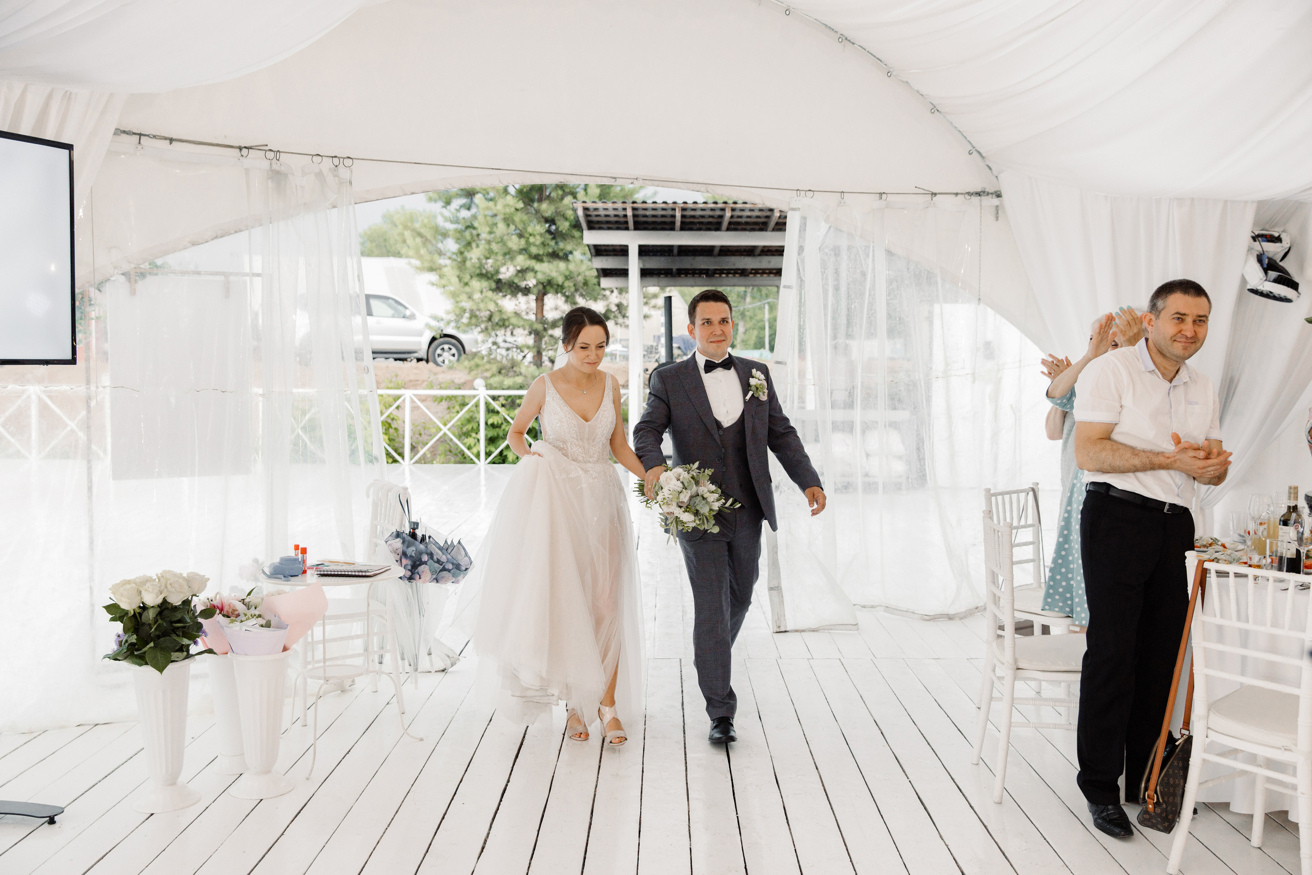 Свадьба Екатерины и Сергея. Стиль и нежность