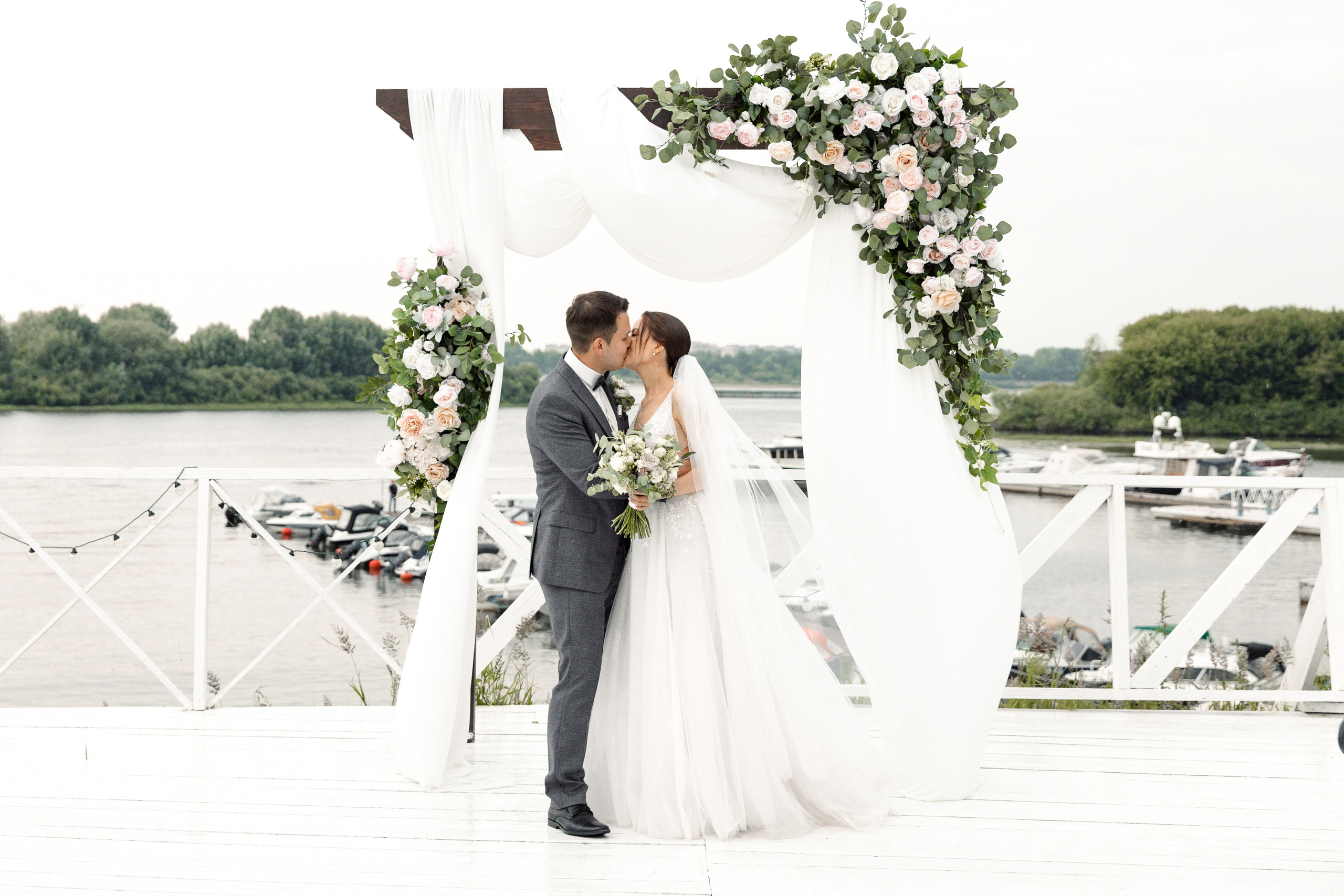 Свадьба Екатерины и Сергея. Стиль и нежность