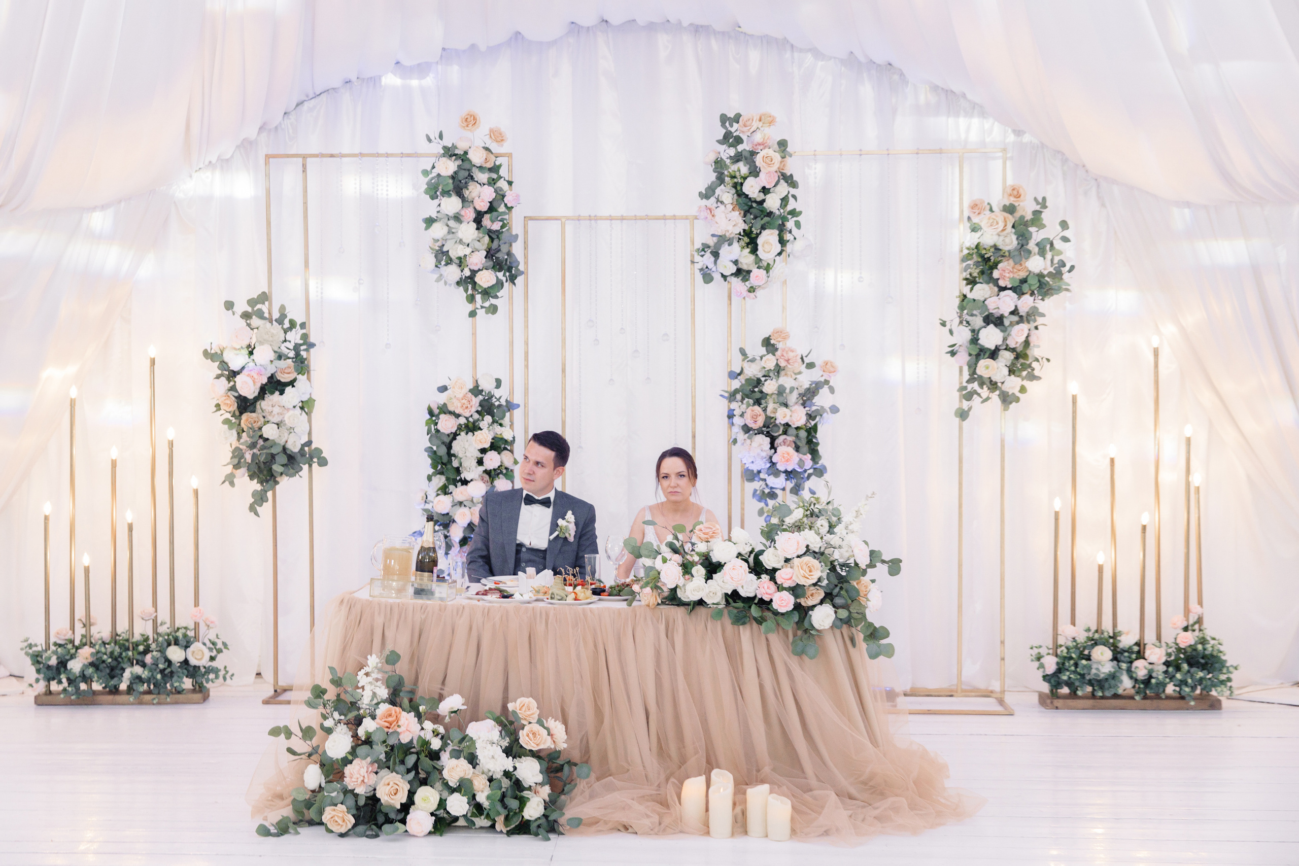 Свадьба Екатерины и Сергея. Стиль и нежность
