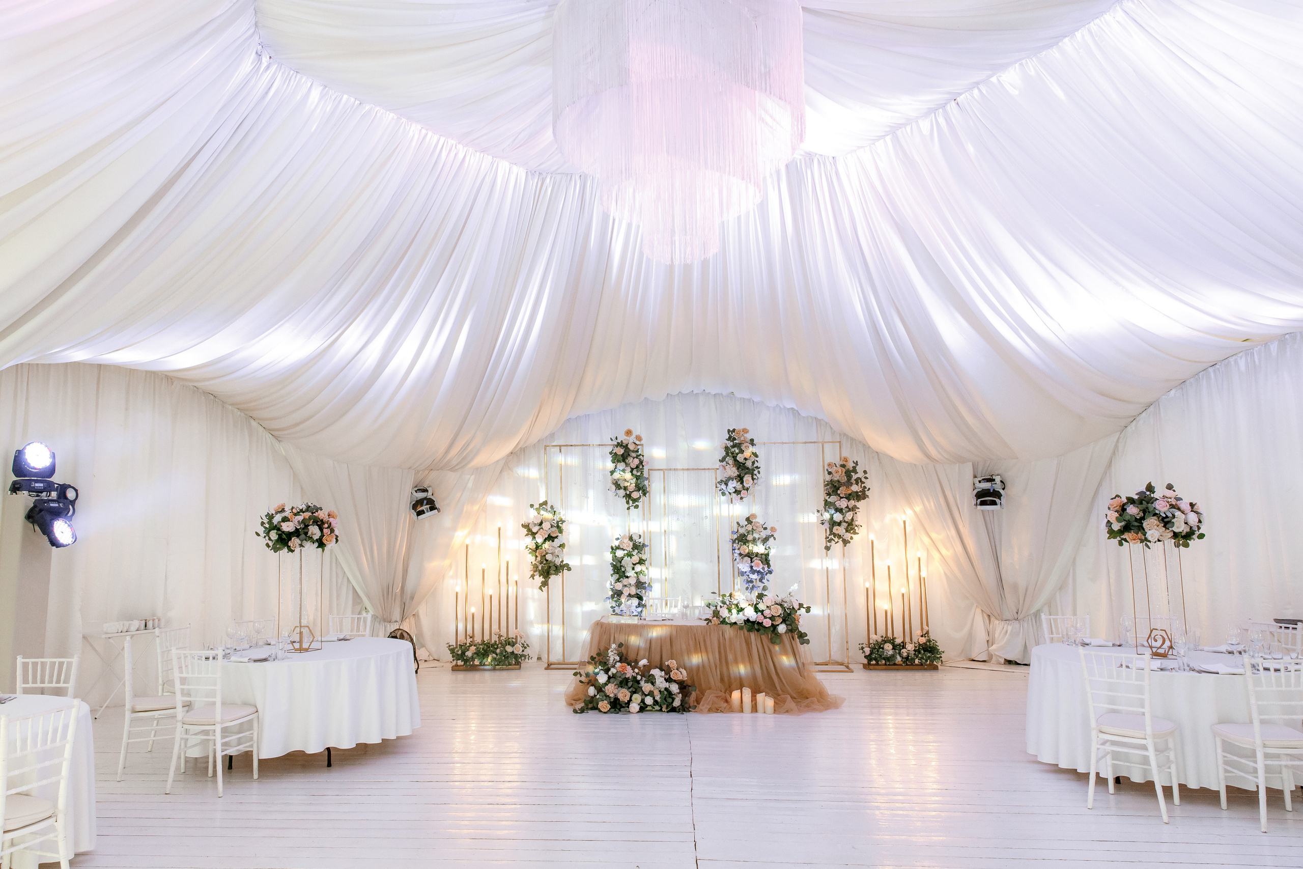 Свадьба Екатерины и Сергея. Стиль и нежность