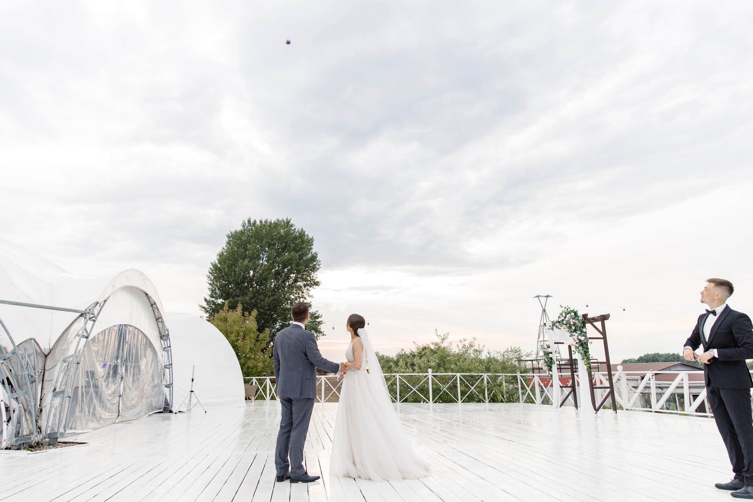 Свадьба Екатерины и Сергея. Стиль и нежность