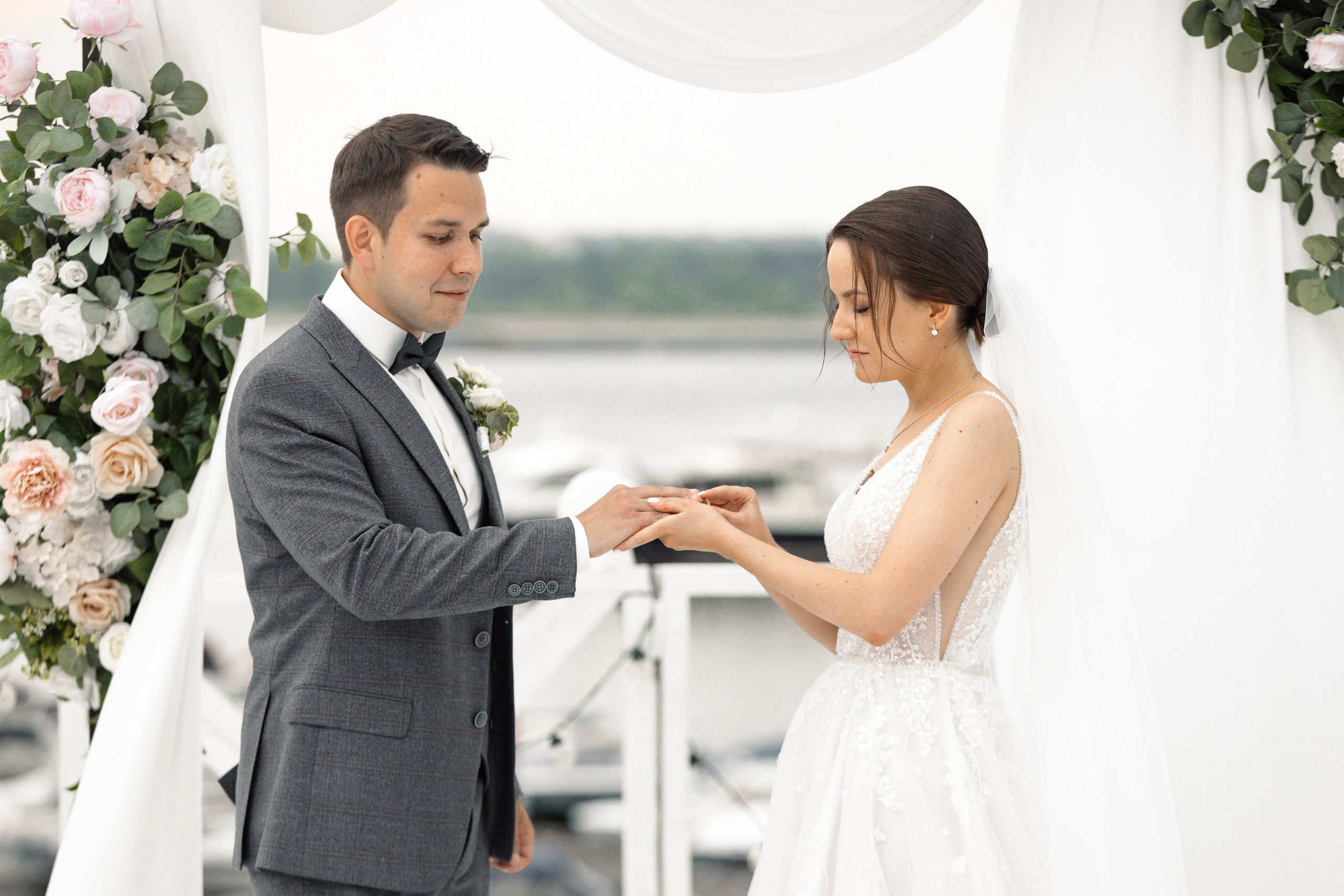 Свадьба Екатерины и Сергея. Стиль и нежность