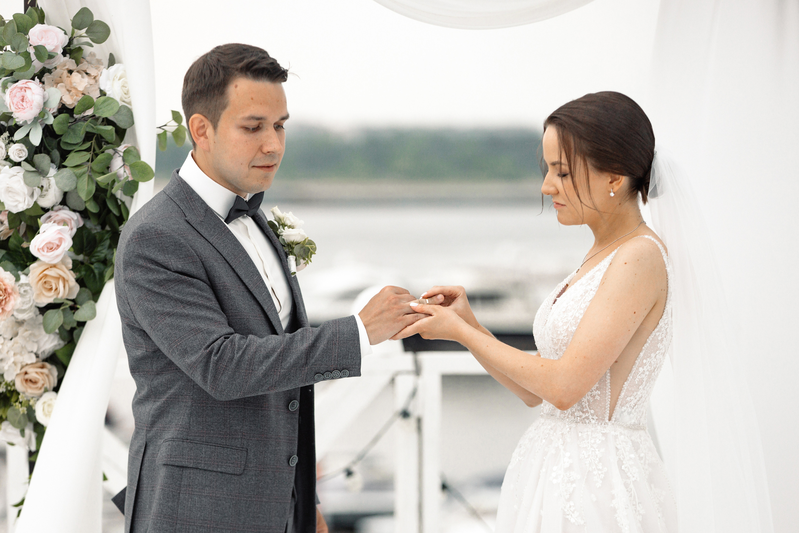 Свадьба Екатерины и Сергея. Стиль и нежность