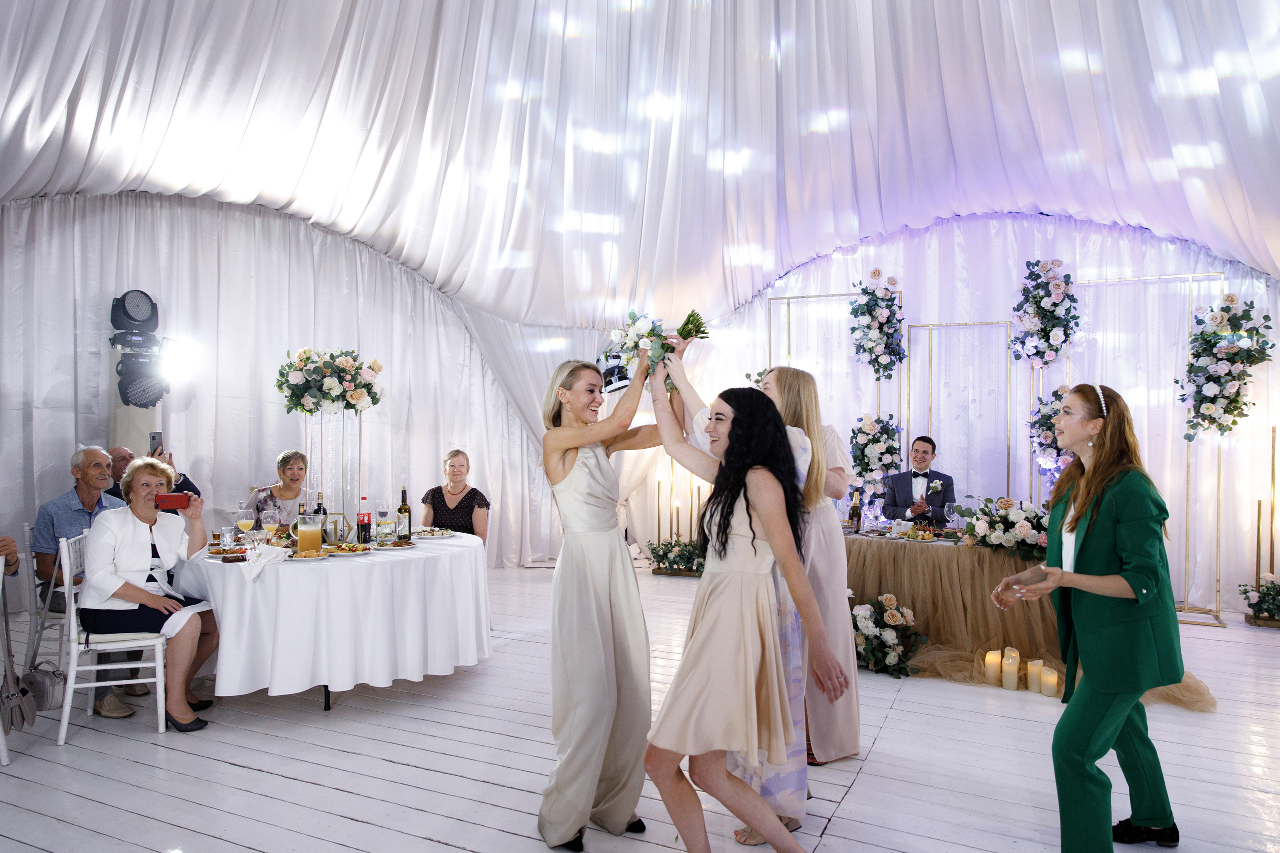 Свадьба Екатерины и Сергея. Стиль и нежность