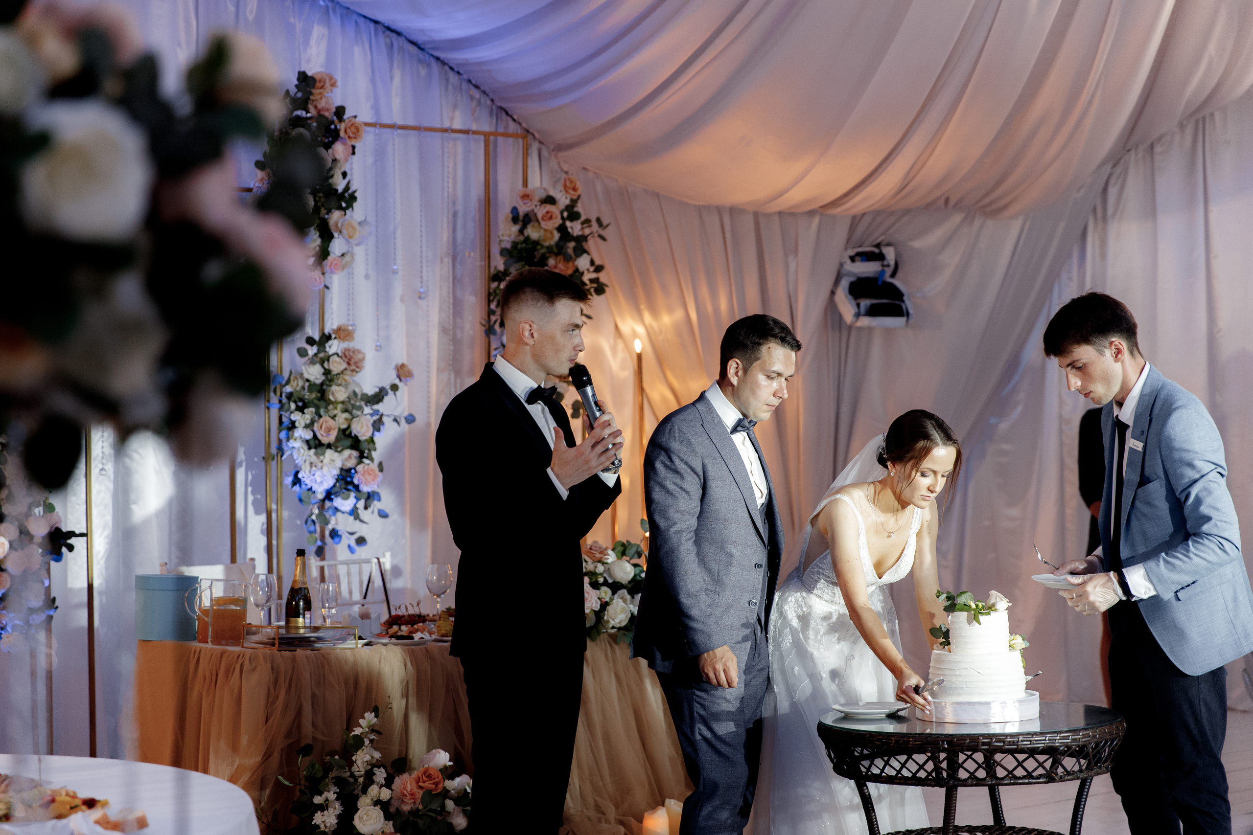 Свадьба Екатерины и Сергея. Стиль и нежность