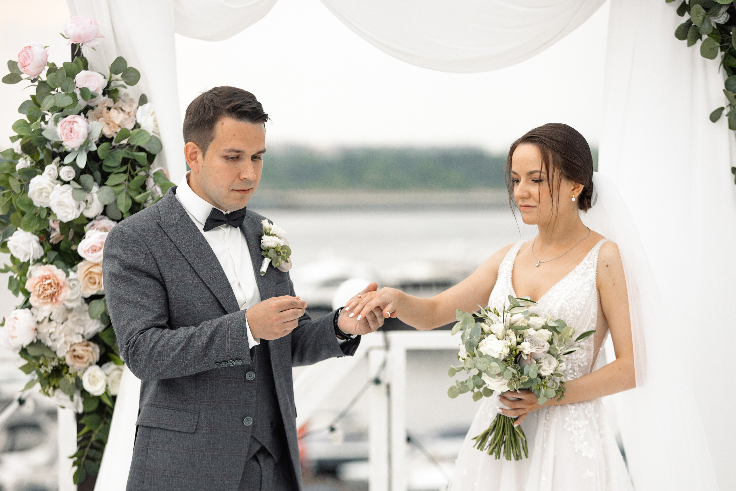Свадьба Екатерины и Сергея. Стиль и нежность