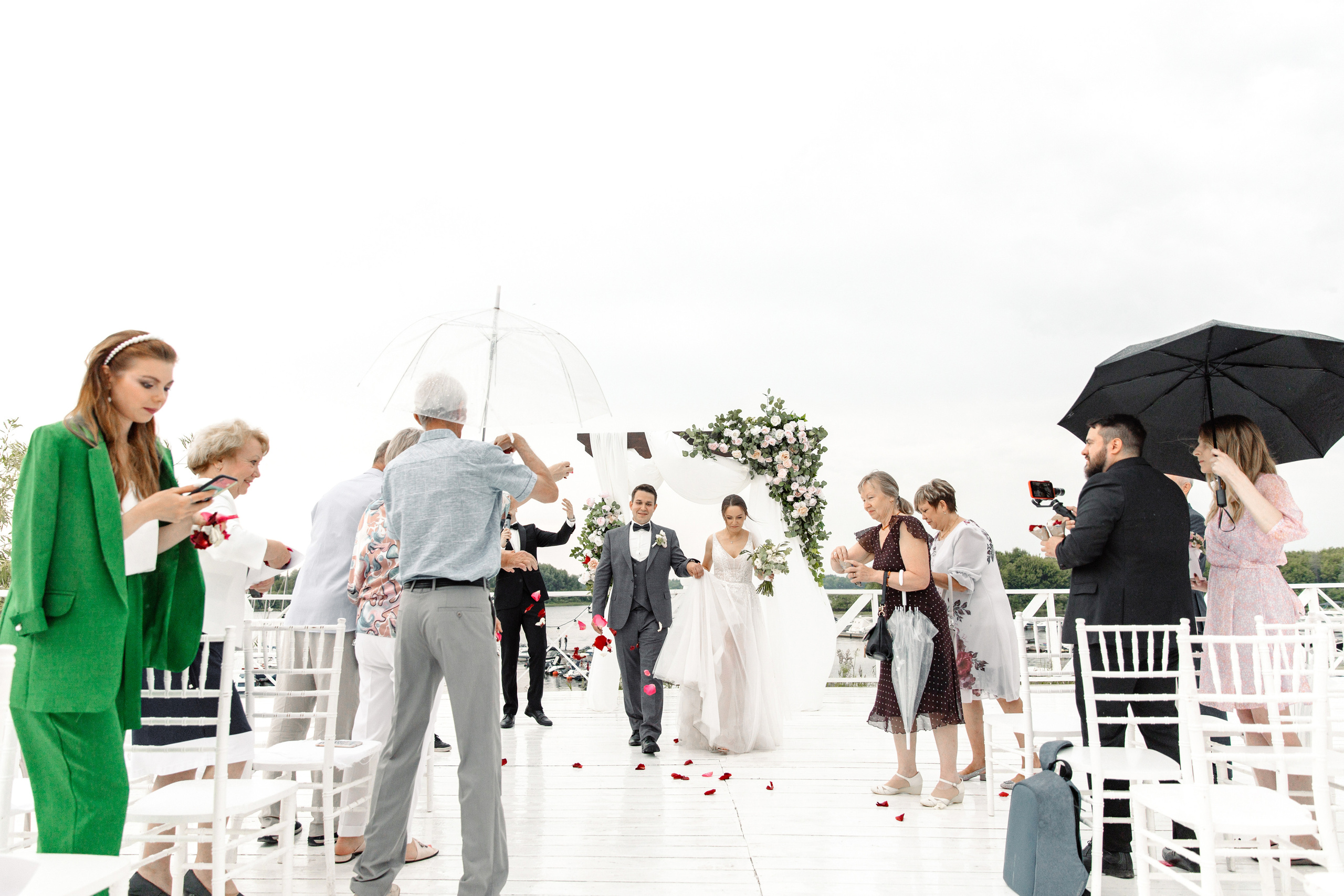 Свадьба Екатерины и Сергея. Стиль и нежность