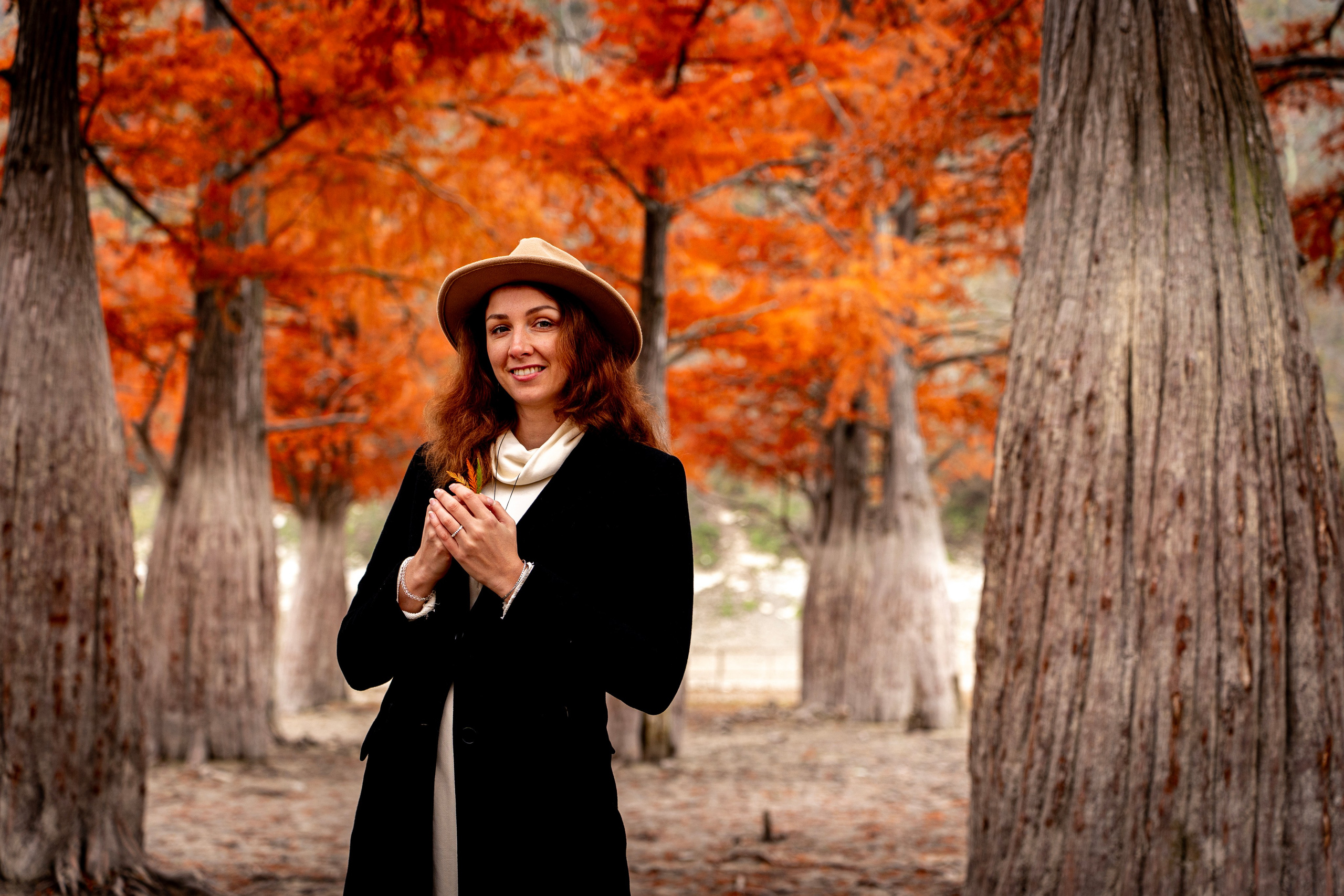 Осенняя фотосессия в Анапе — яркие кипарисы. Семейный и детский фотограф Екатерина Черняева. Снимаю портреты, love story, фотопрогулки, работаю на улице, в кафе, студии, дома у клиента