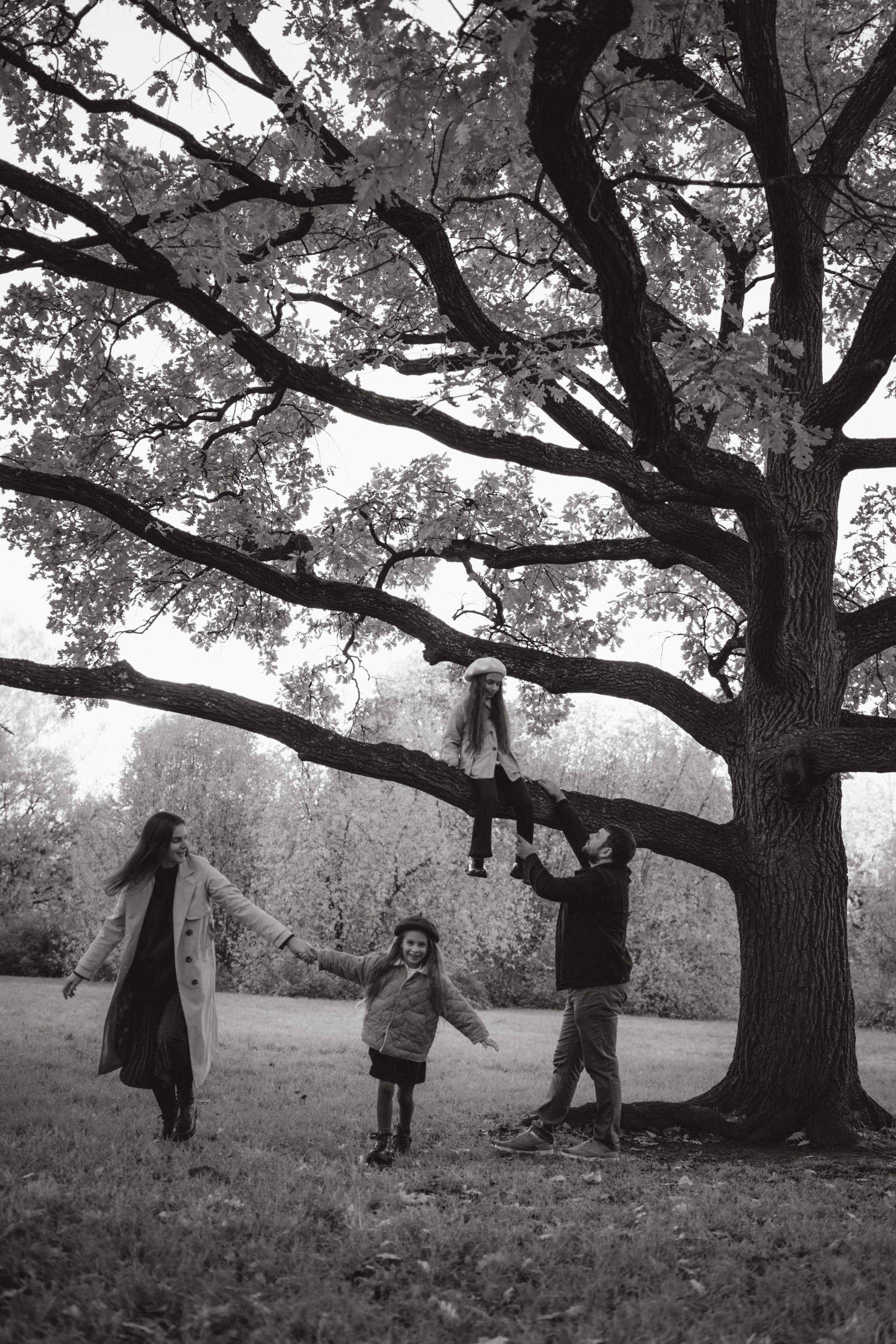 Надя, Женя, Николь и Даша. Дьяконова Валерия семейный и детский фотограф в Санкт-Петербурге