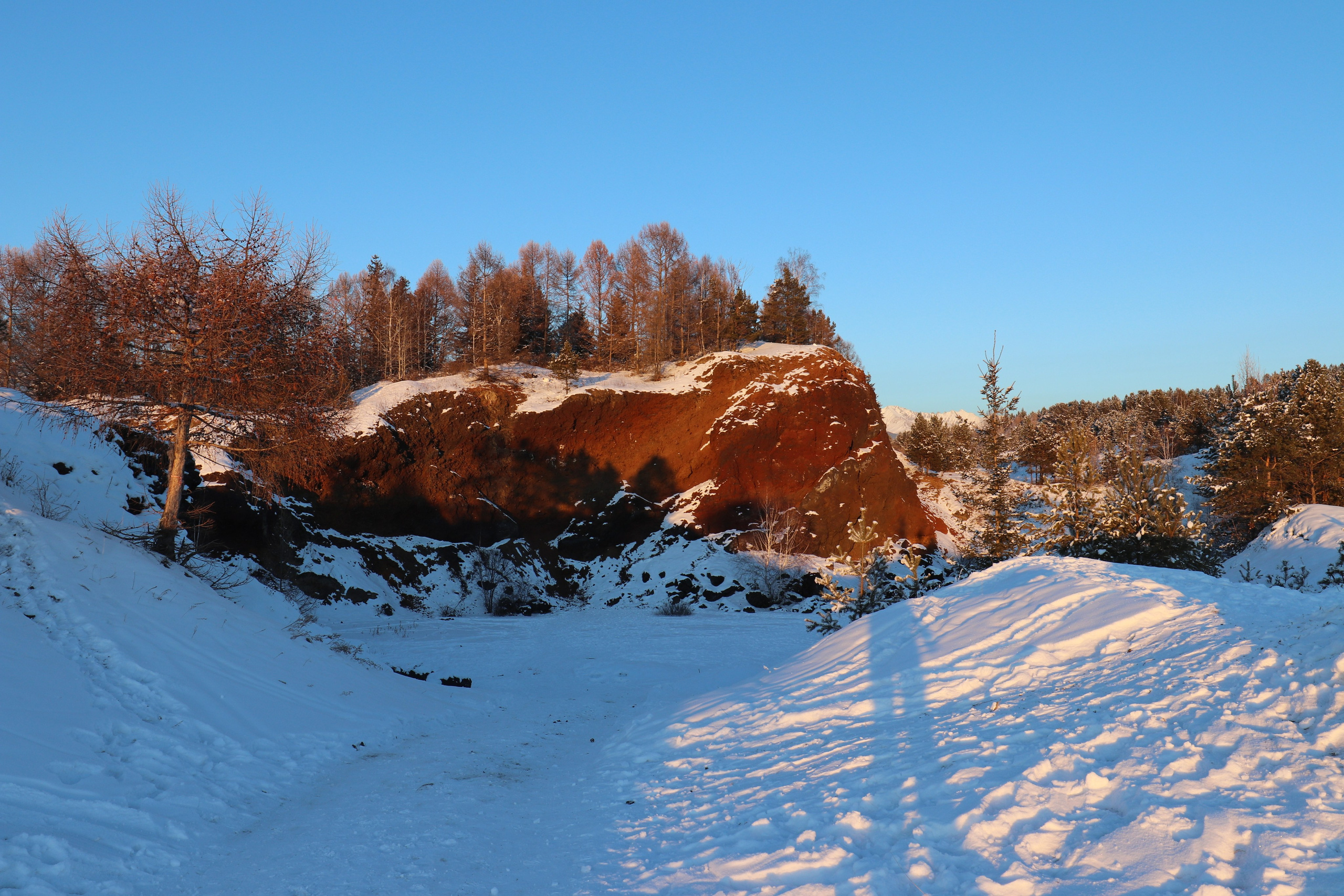 Аршан. Январь 2022. Путешественник-фотограф из Санкт-Петербурга Татьяна Свистулина