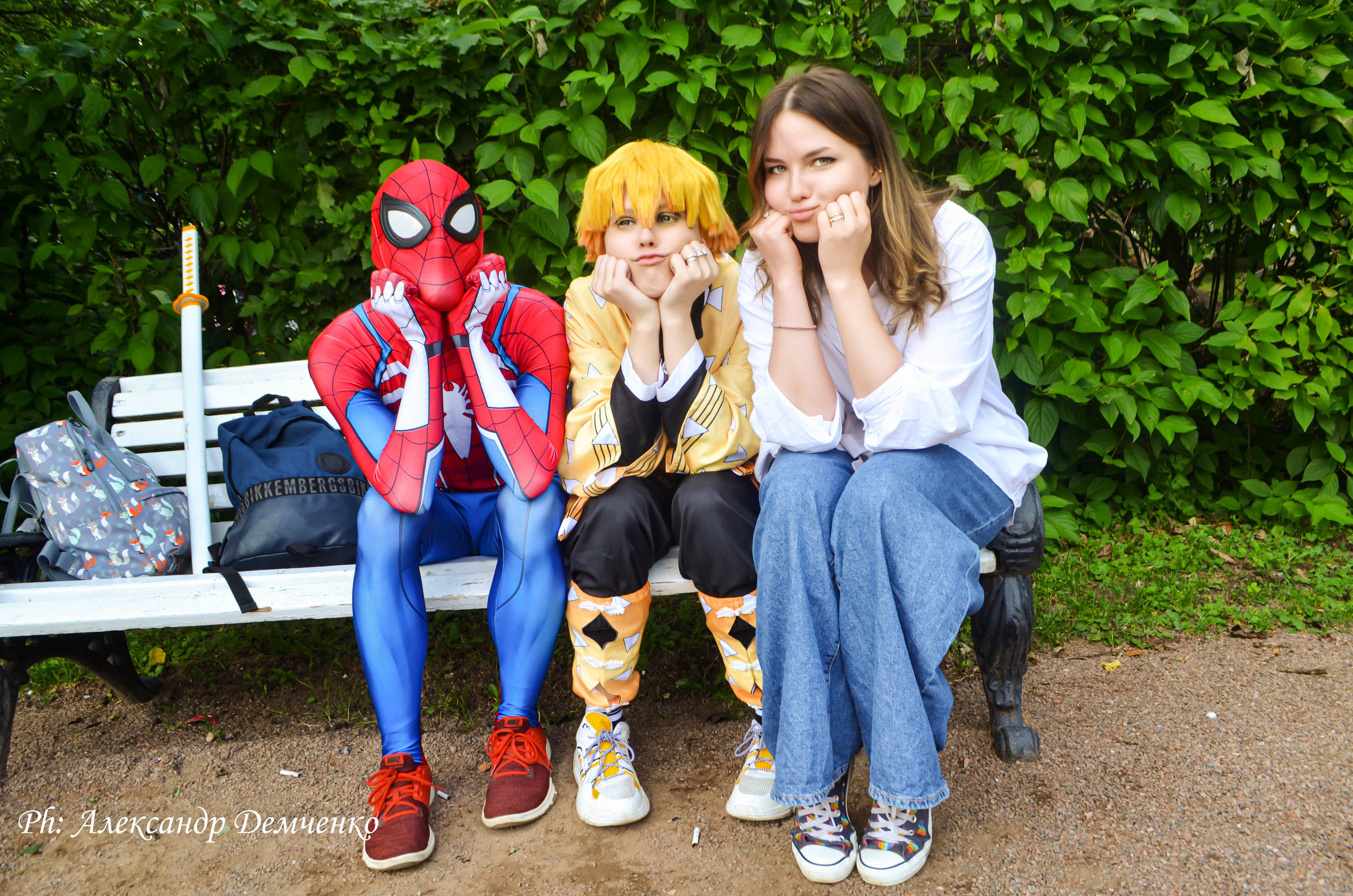 Фотосессия в Парке Горького на Лидеры молодого контента