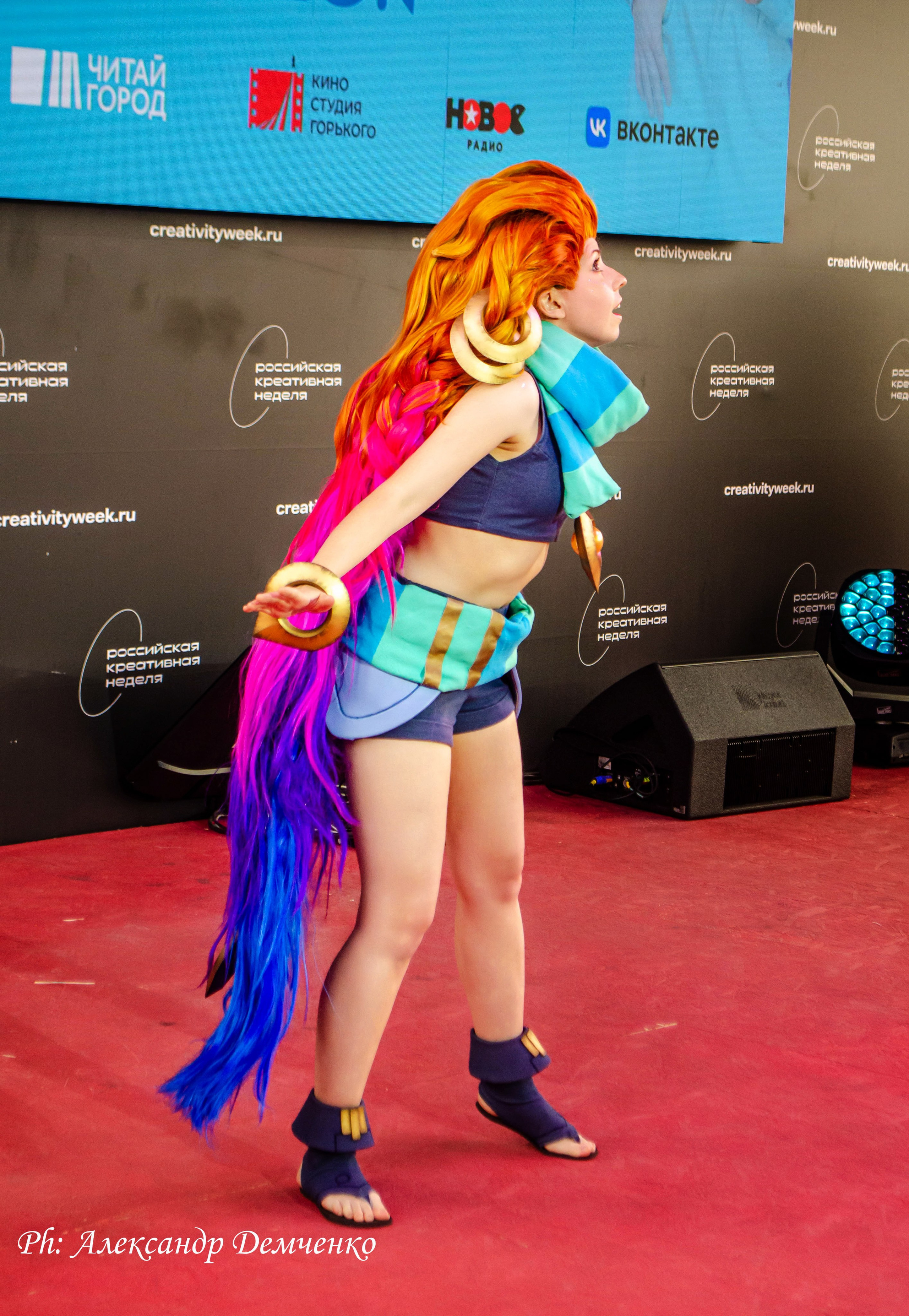 Фотосессия сцены в Москве на разных репортажных мероприятий