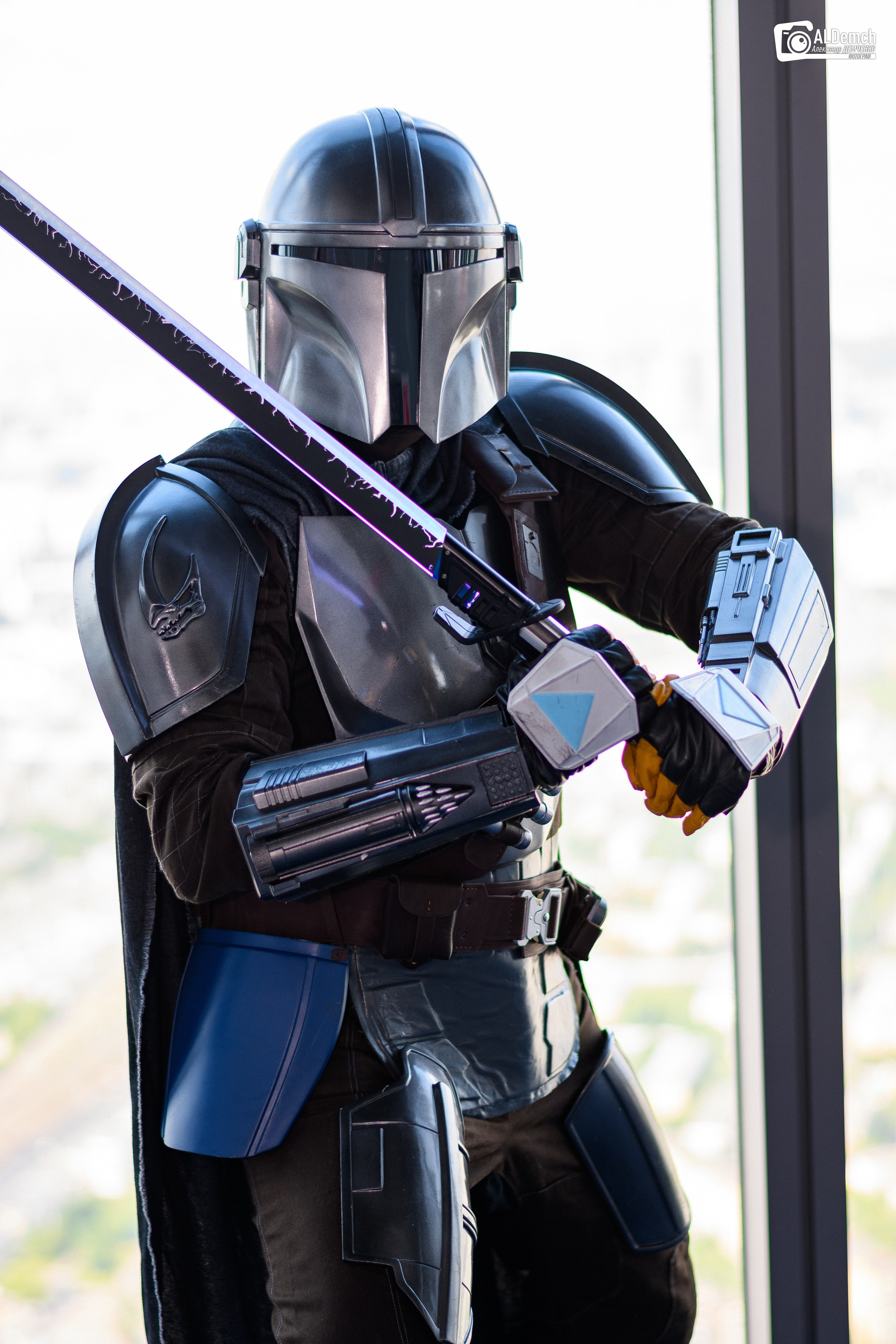 Мандалорец Дин Дженарин Звёздные войны косплей фотосессия