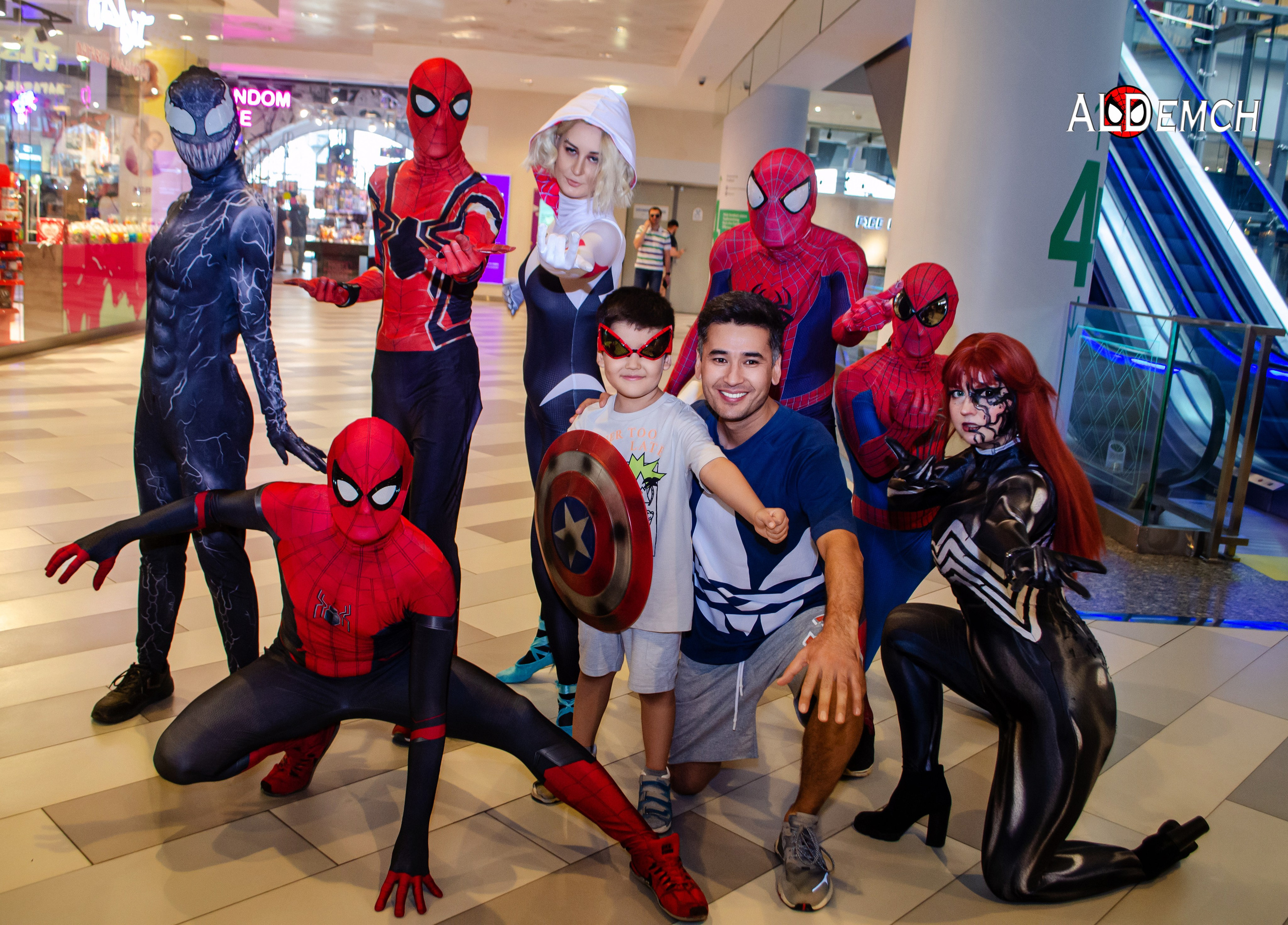 Фотосессия на Дне рождения Человека-Паука в Москве