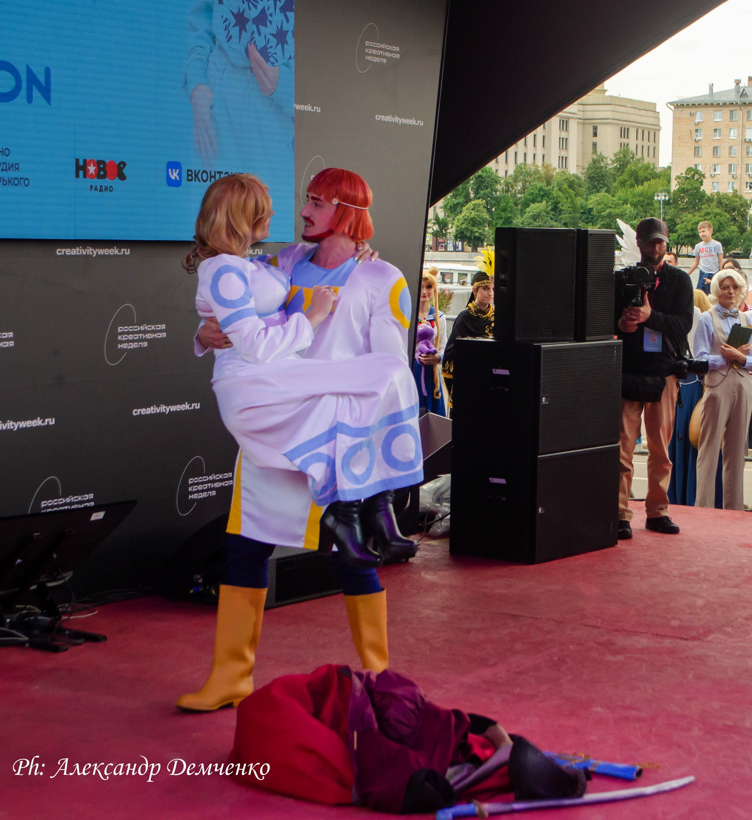 Фотосессия в Парке Горького на Лидеры молодого контента