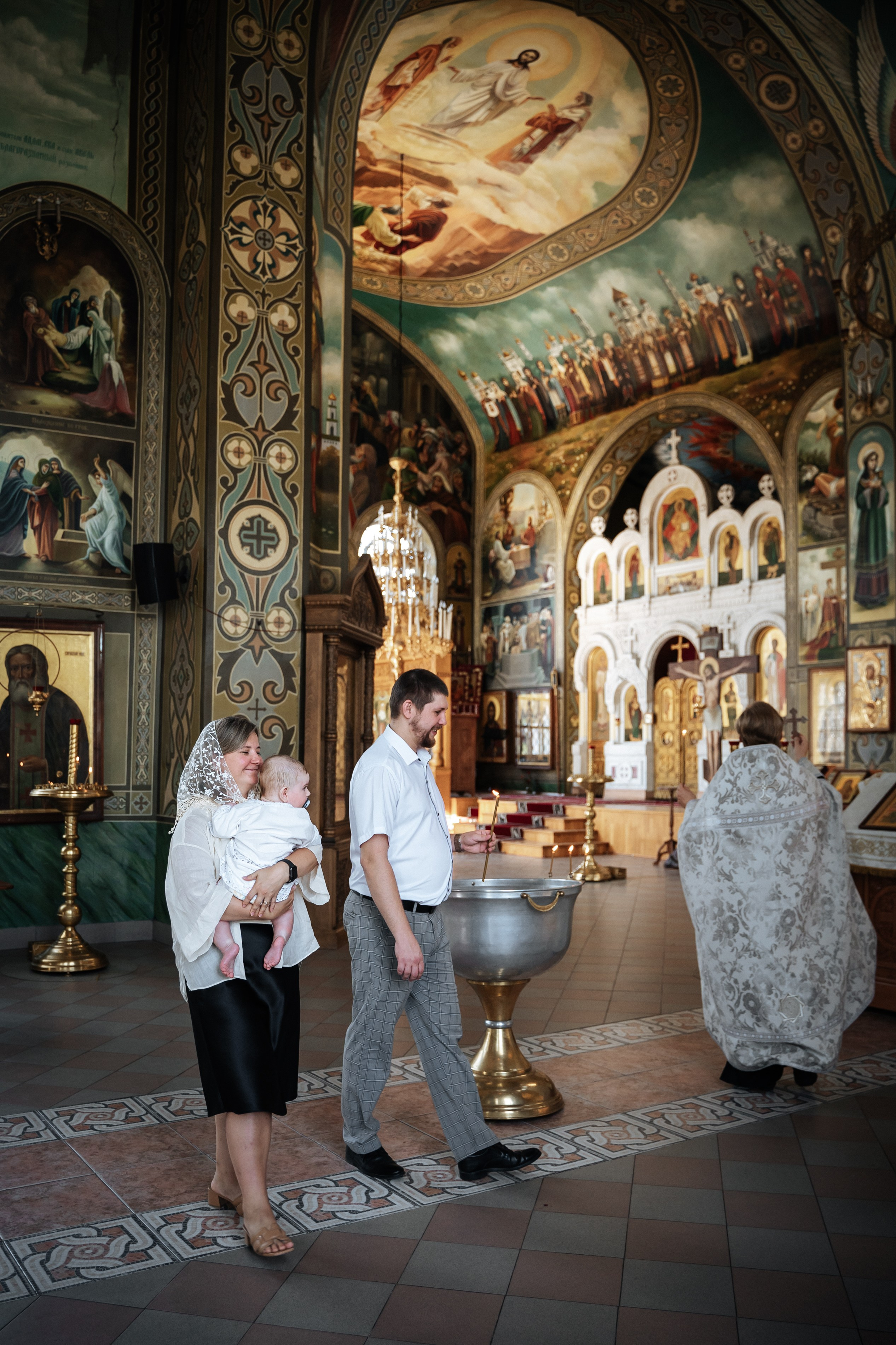 Крещение Евгения. Главная
