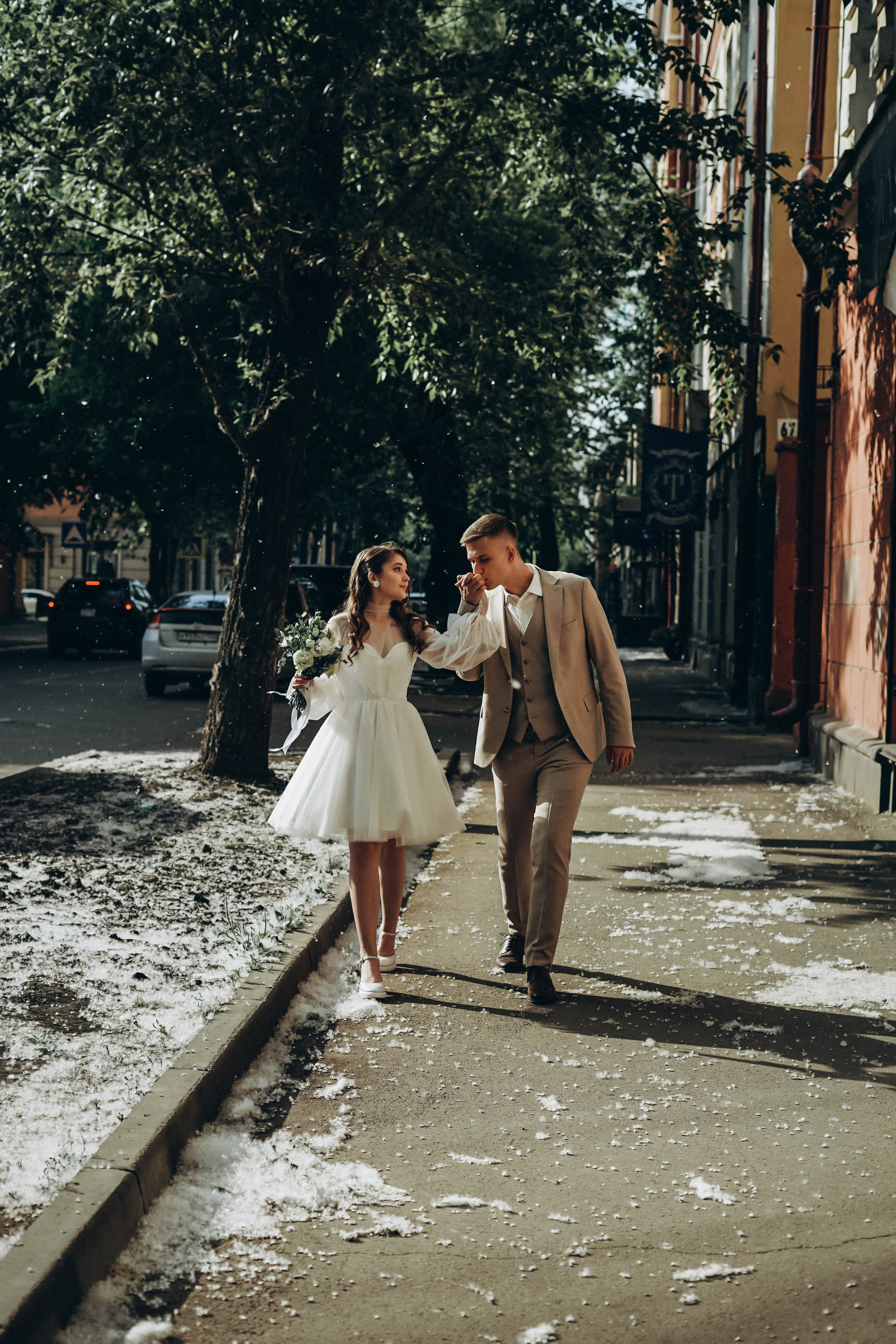 Анна и Семён: свадебная прогулка. Фотограф в Иркутске