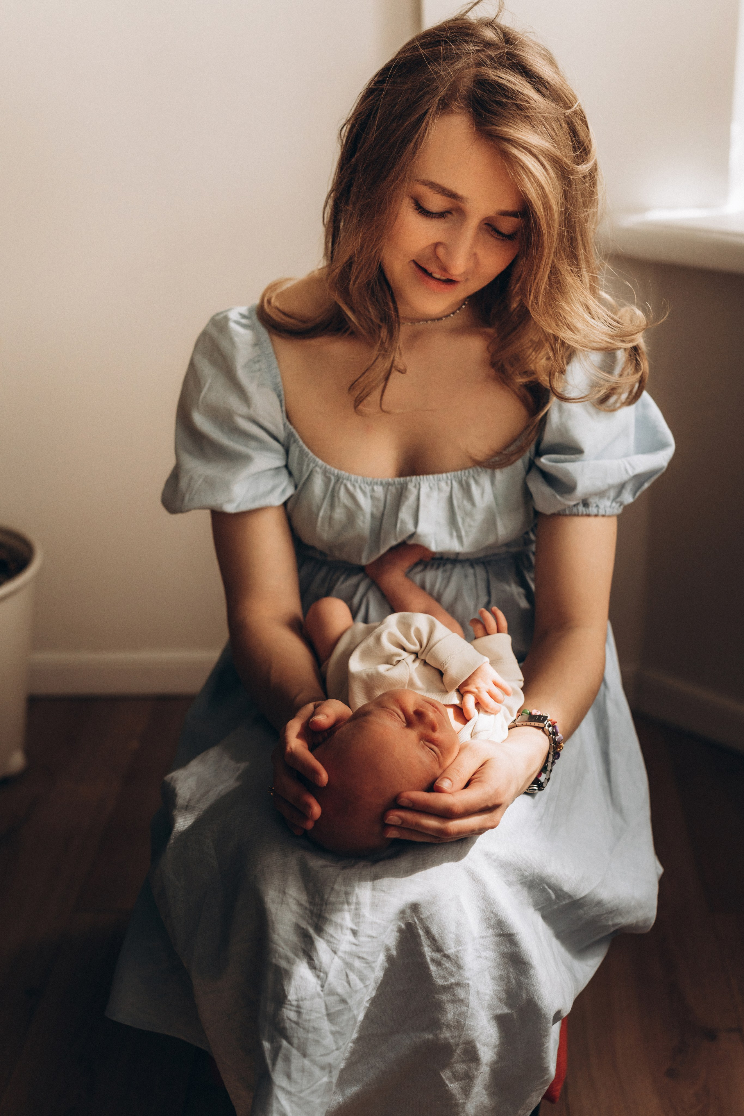 Новорожденный малыш Сева