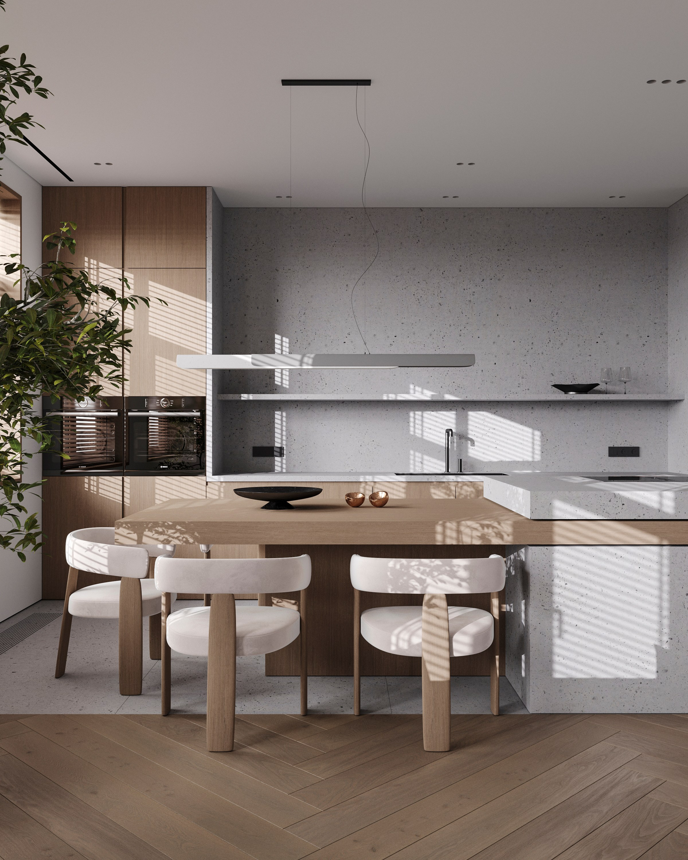 URBAN RETREAT | ANNE KIREEVA DESIGN. Interior Visualization by Valerie Stetyukevich