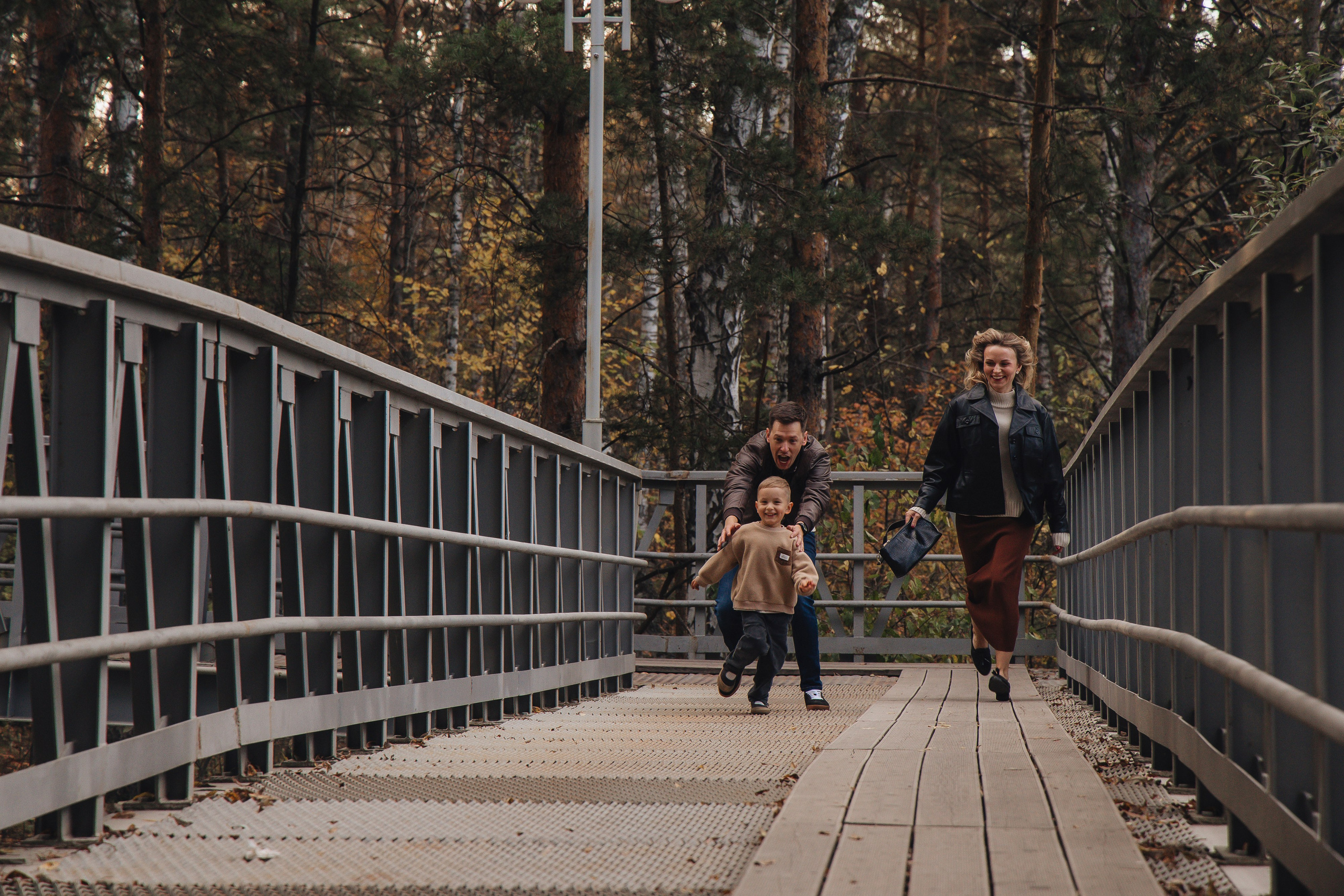 Осенняя прогулка. Фотограф Новосибирск