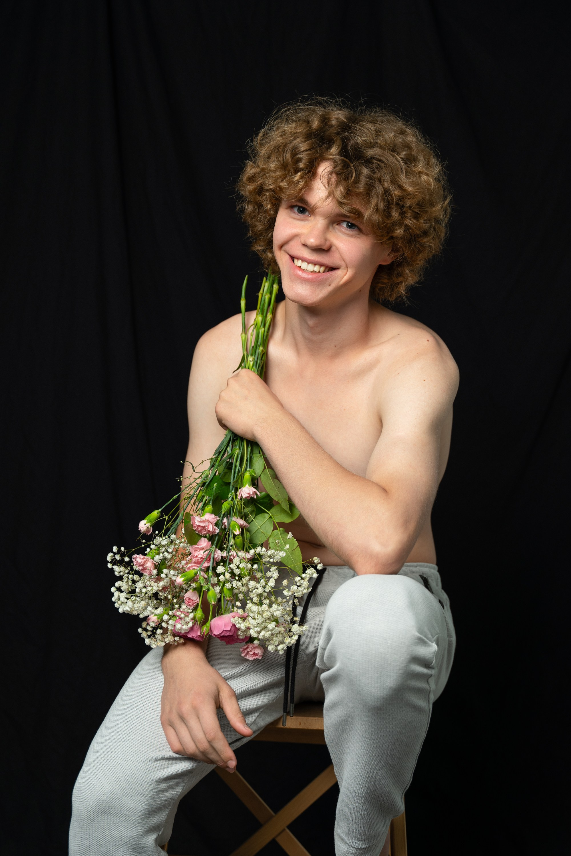 Мужчины в цветах🫀. Фотограф Ольга Молева