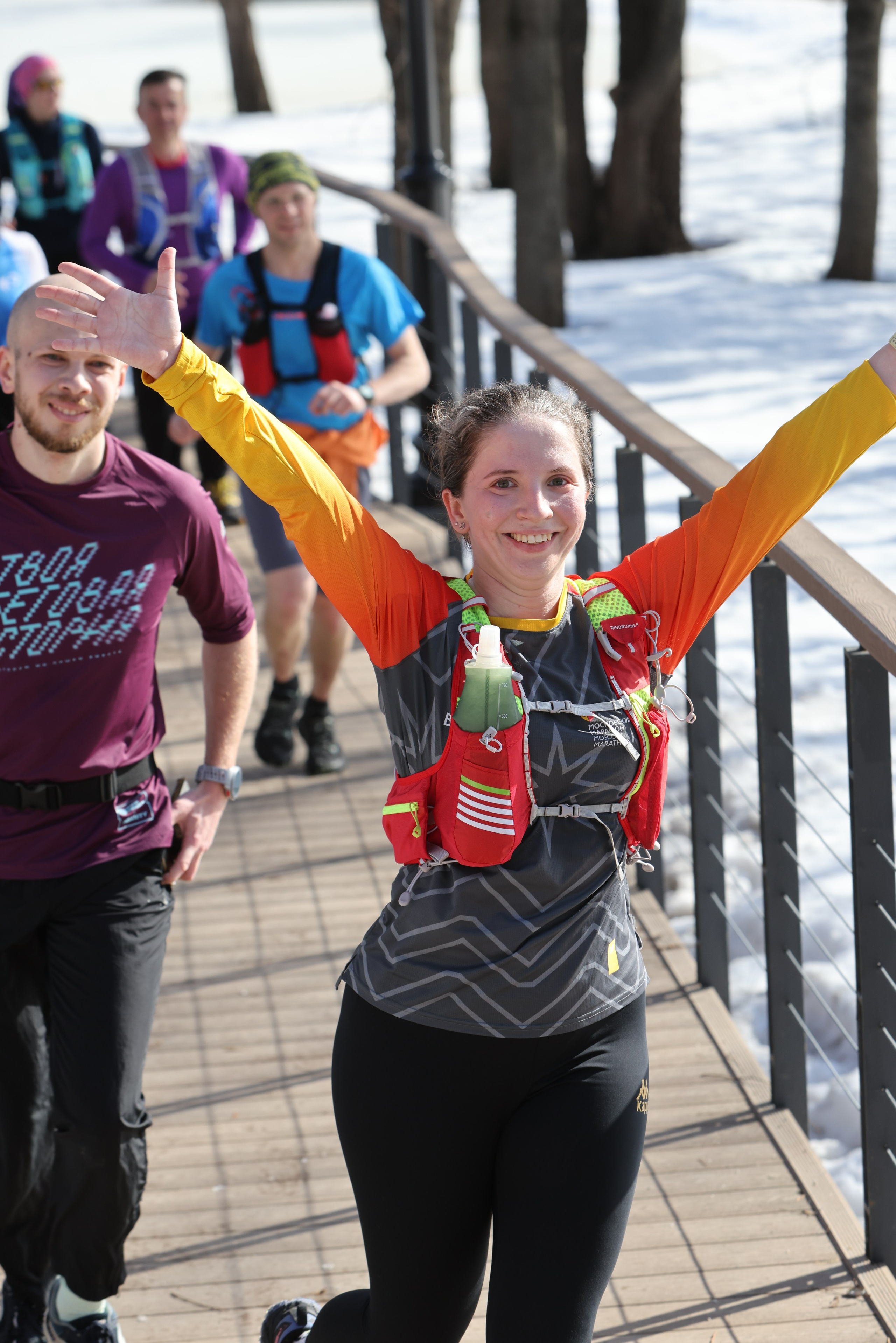 Марафон у дома, Долгопрудный, 15.03.26. Фотограф Сергей Ловкий