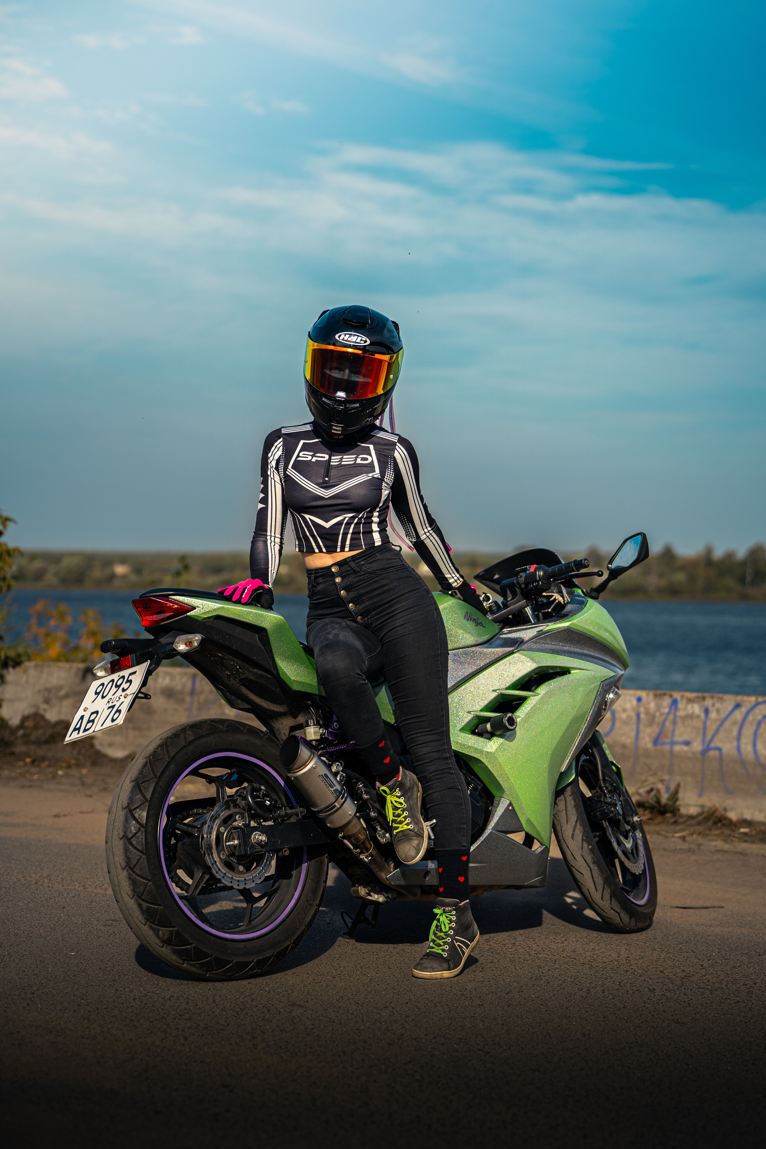 ОКСАНА & KAWASAKI NINJA. OZ Production