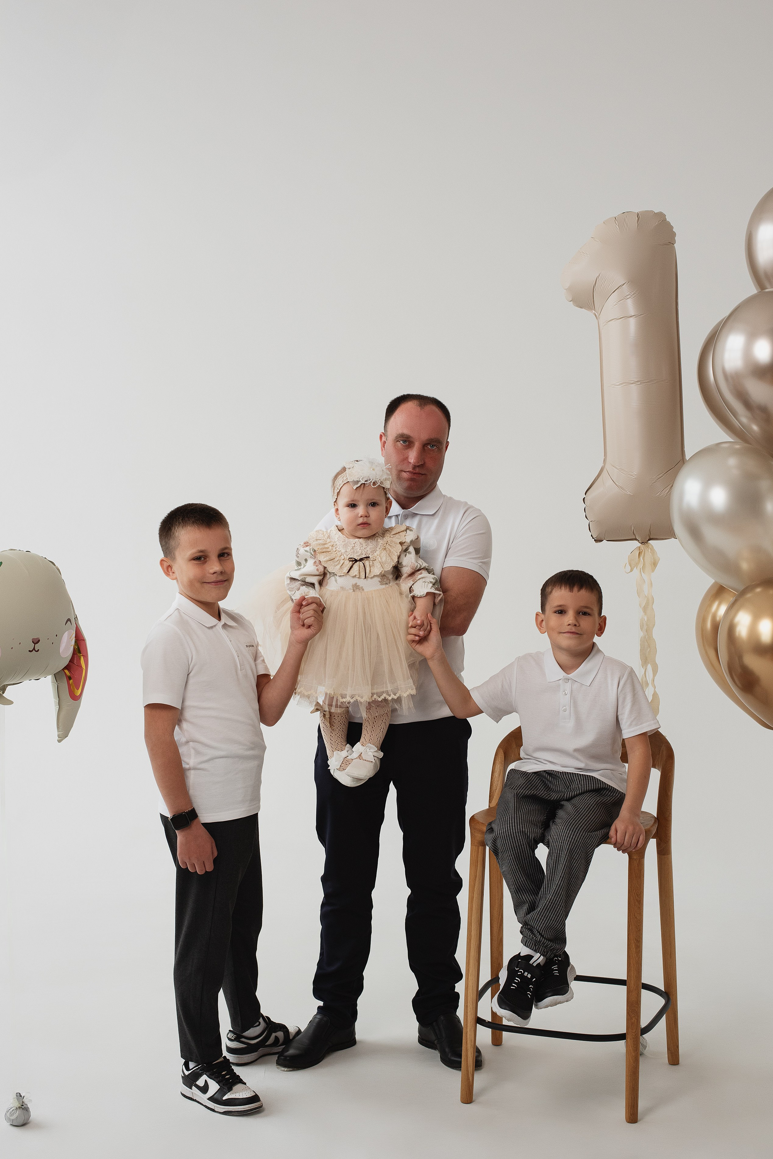 Фотосессия годика Алина. Семейный фотограф в Южно-Сахалинске Анастасия Лимарева