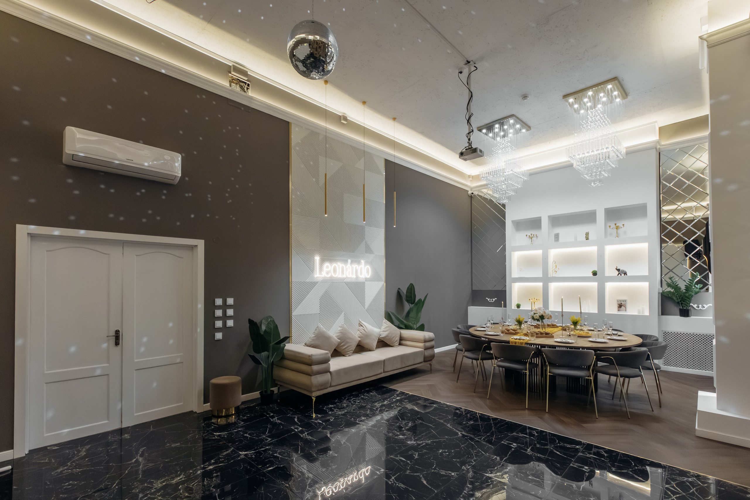 Леонардо. Аренда лофта в СПб для мероприятий