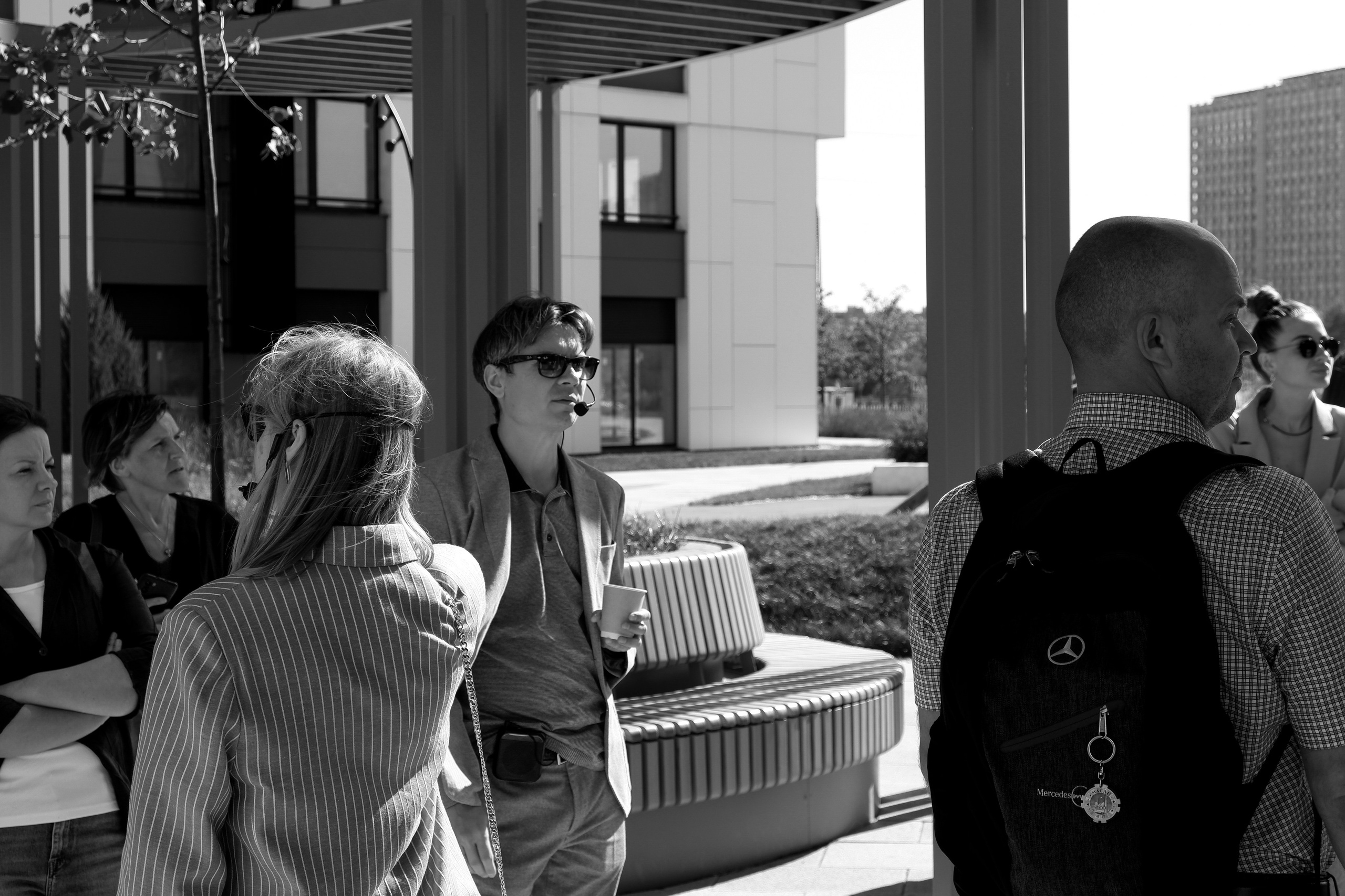 Пресс-тур благоустройства жилого комплекса Nagatino i-Land от Бюро А4. Михаил Мулач | Архитектурный фотограф