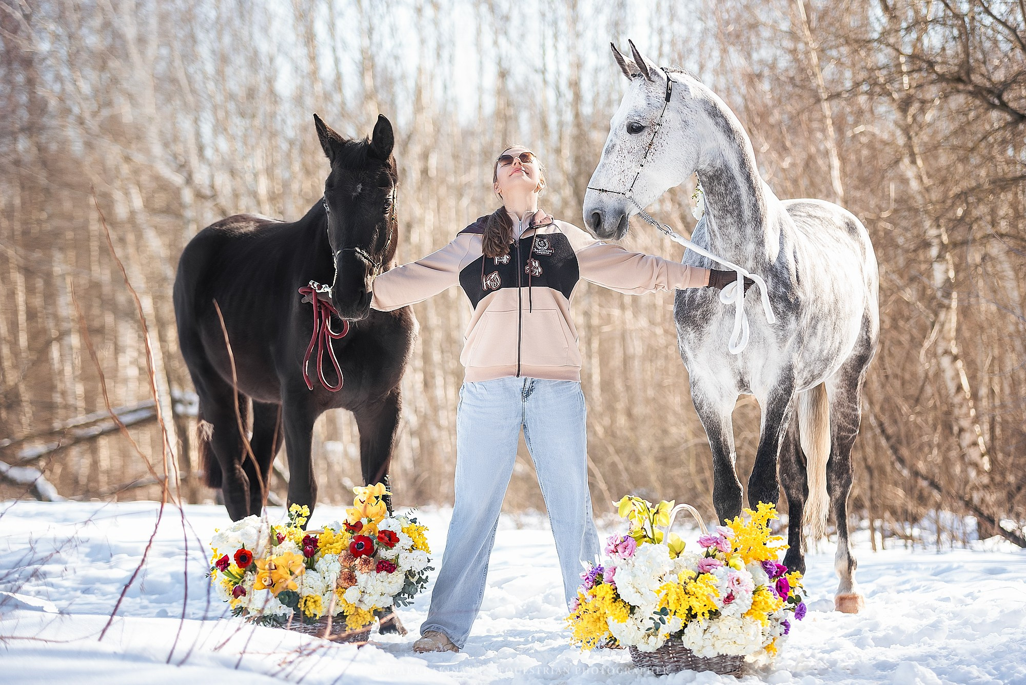 «ЮНА» Весна. Конный фотограф Куракина Дарья • Фотосессии с лошадьми