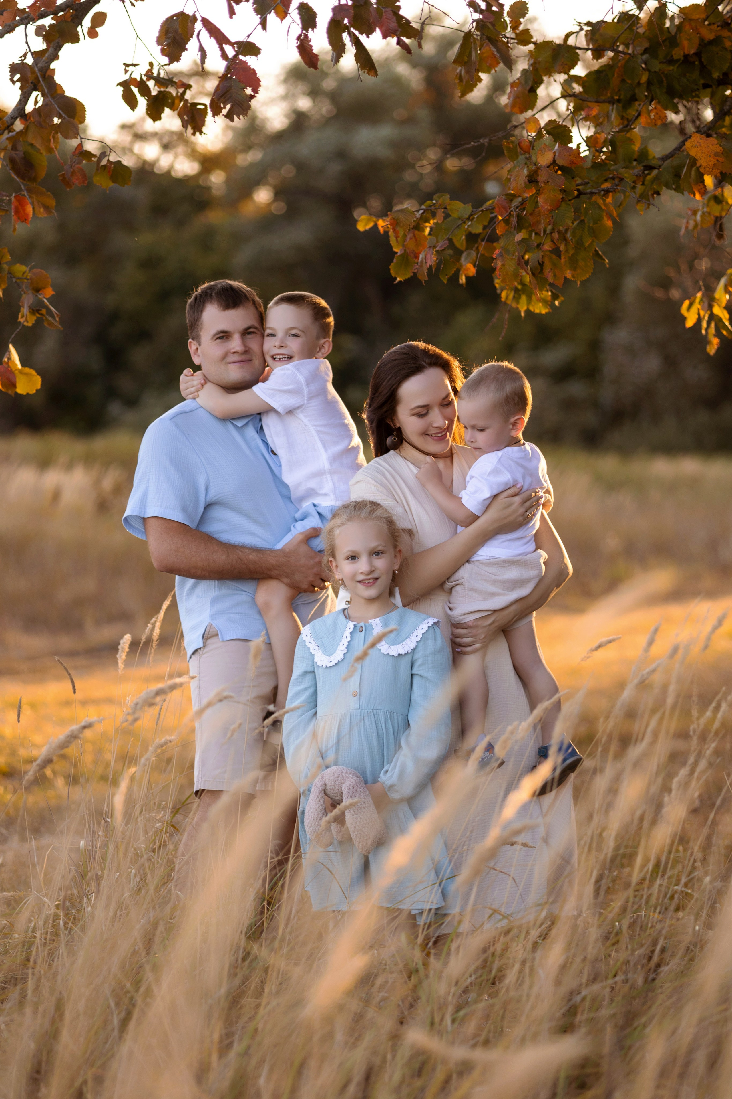 Семейные съемки на природе. Женский и семейный фотограф в Воронеже Надя Кузнецова