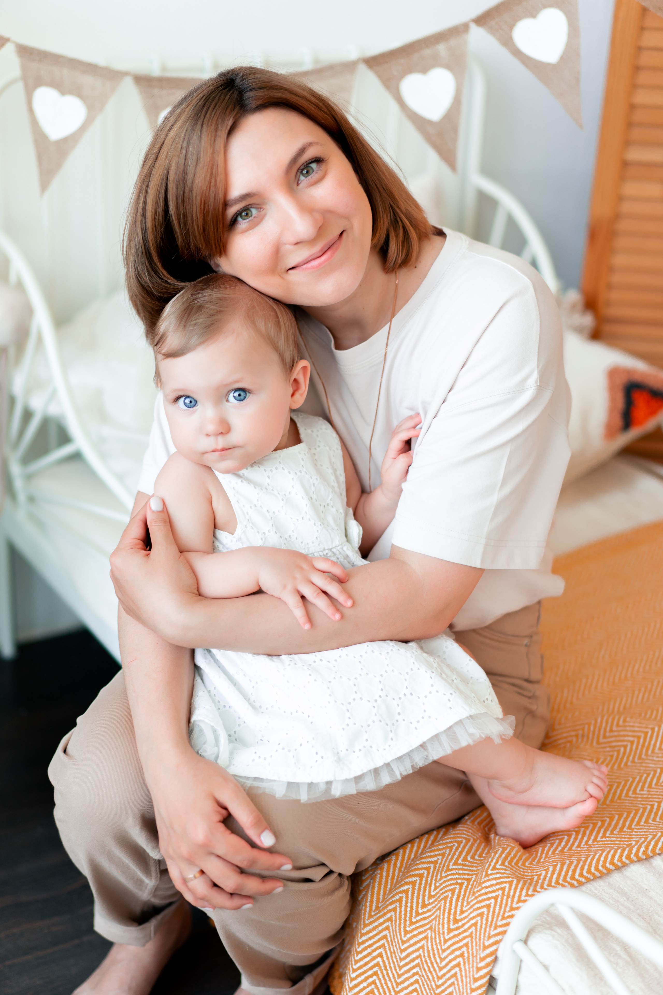 Первый день рождения малыша. Детская, семейная фотостудия в Санкт-Петербурге