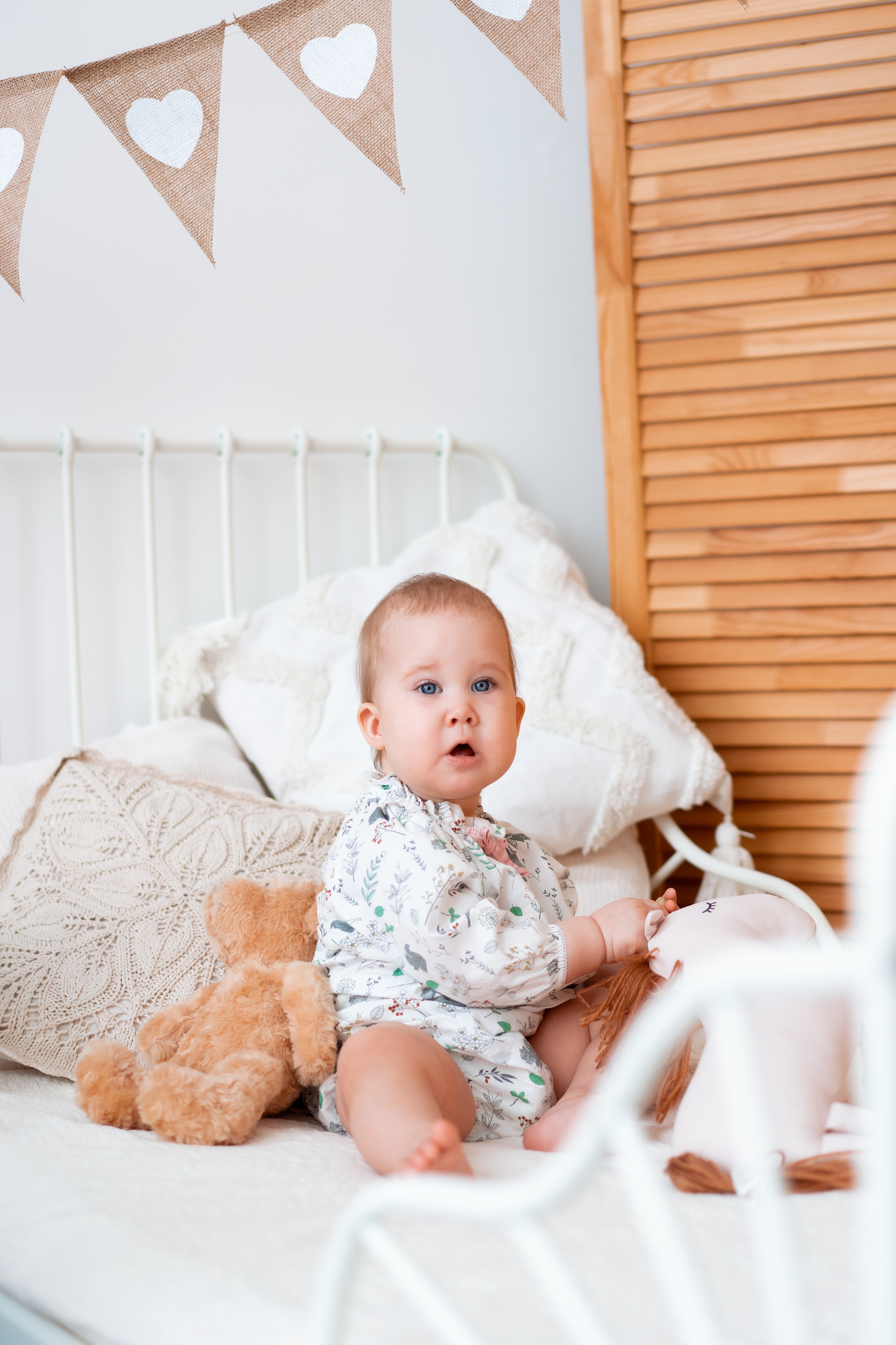 Первый день рождения малыша. Детская, семейная фотостудия в Санкт-Петербурге
