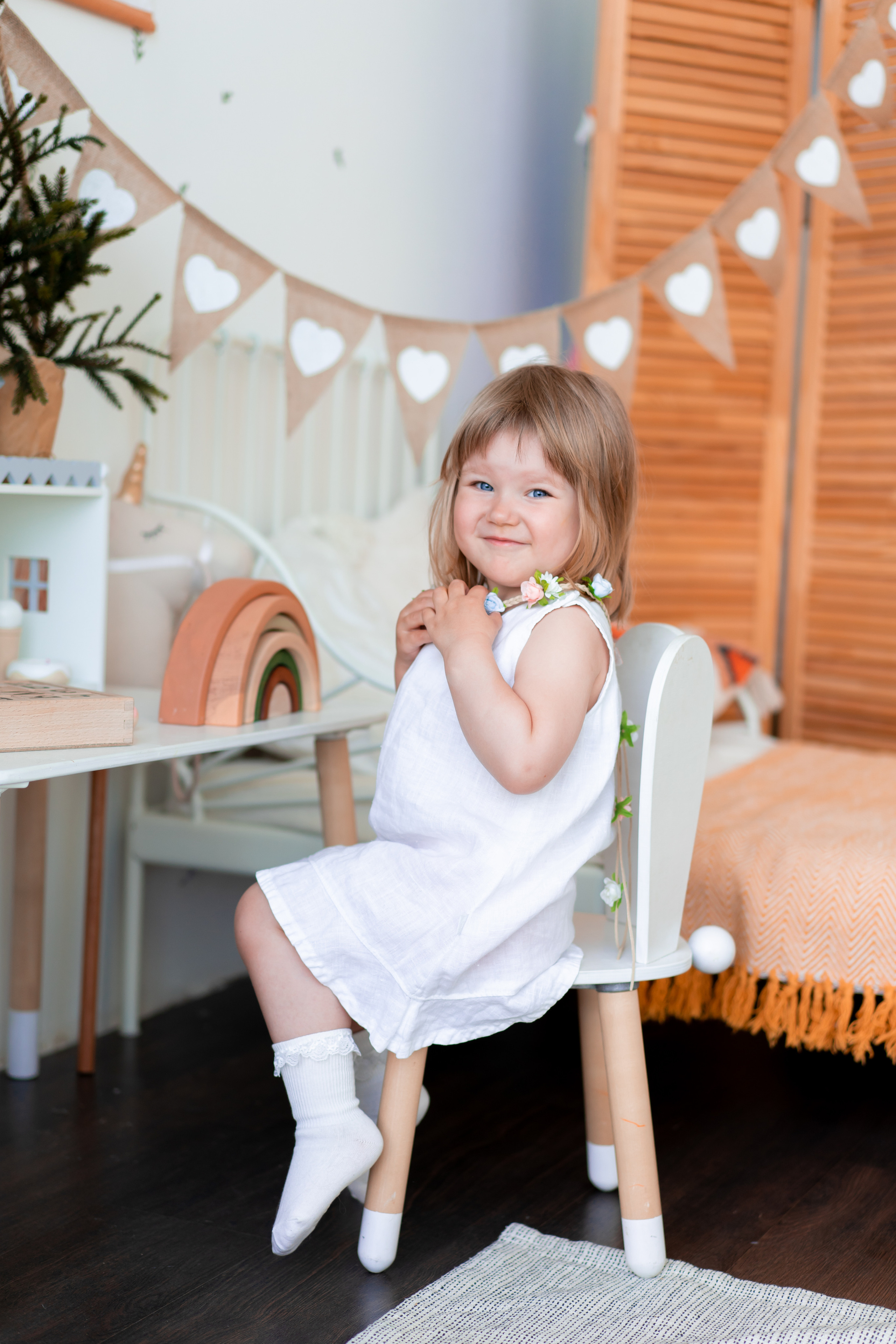 С Днём Рождения ребенка, портрет. Детская, семейная фотостудия в Санкт-Петербурге