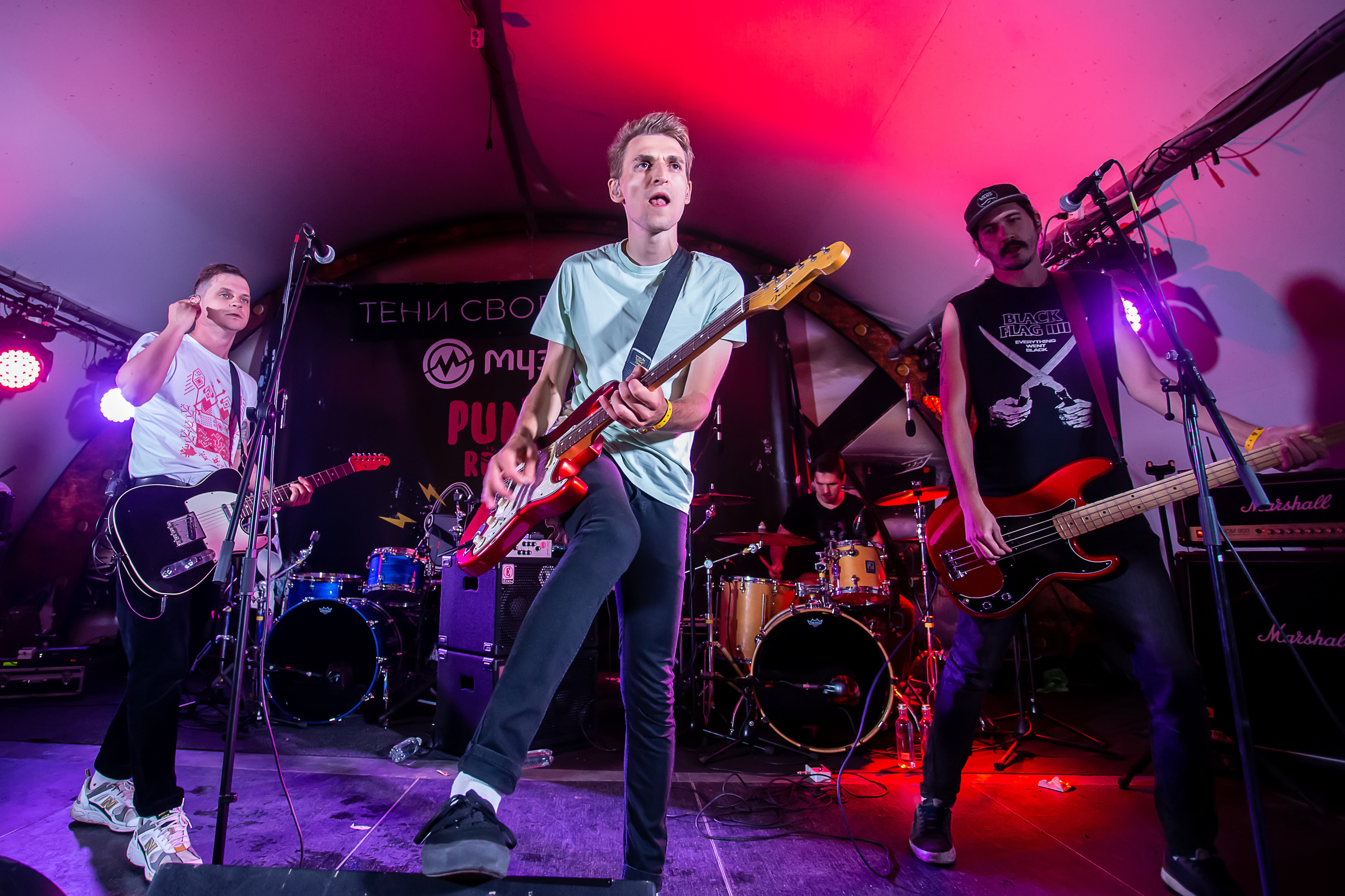 Группа Тени Свободы на фестивале PUNKRUPOR. Photographer Sonkina Tatiana (Tanya Ash)