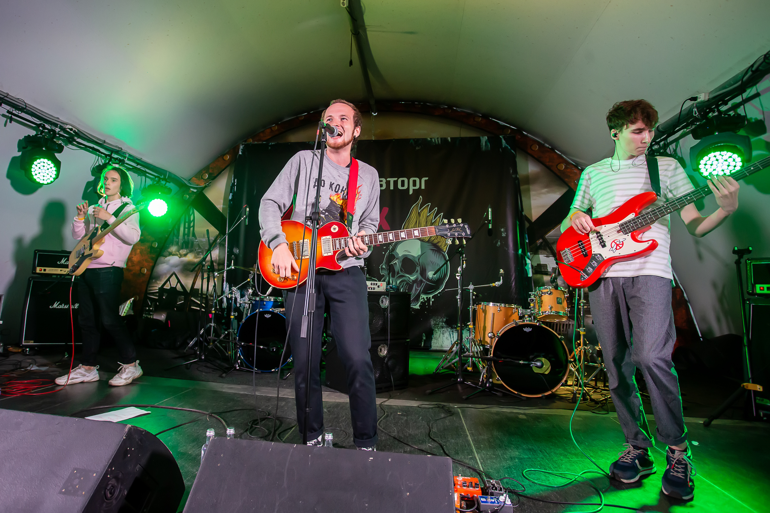 Группа После Прочтения Сжечь 29 августа 2020 на фестивале PUNKRUPOR в ДК Горбунова