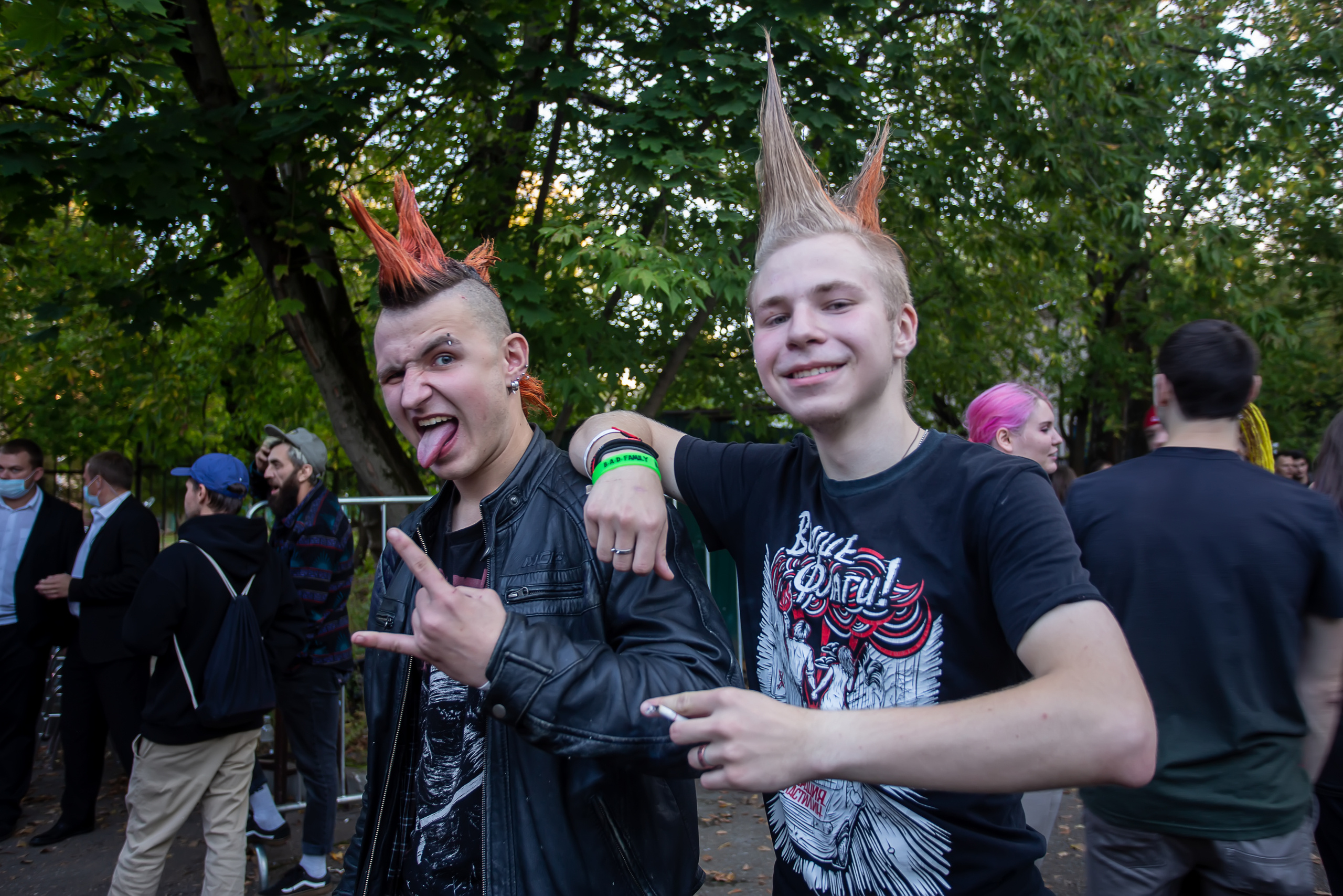 Группа Шары 29 августа 2020 на фестивале PUNKRUPOR в ДК Горбунова