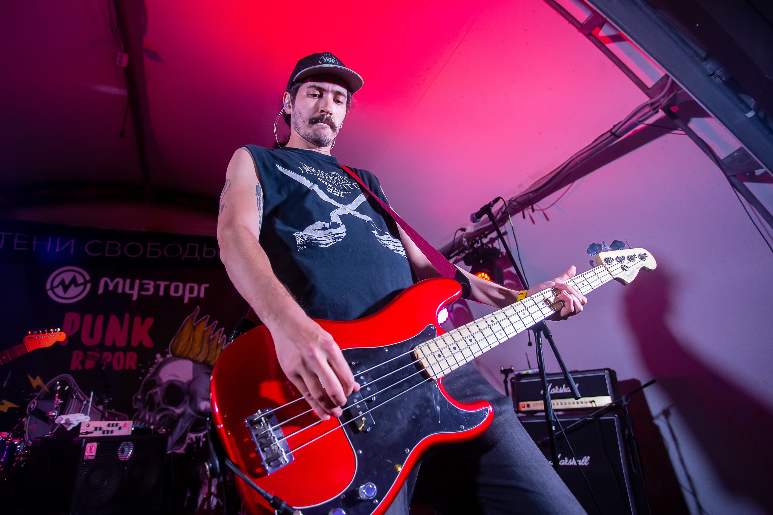 Группа Тени Свободы на фестивале PUNKRUPOR. Photographer Sonkina Tatiana (Tanya Ash)