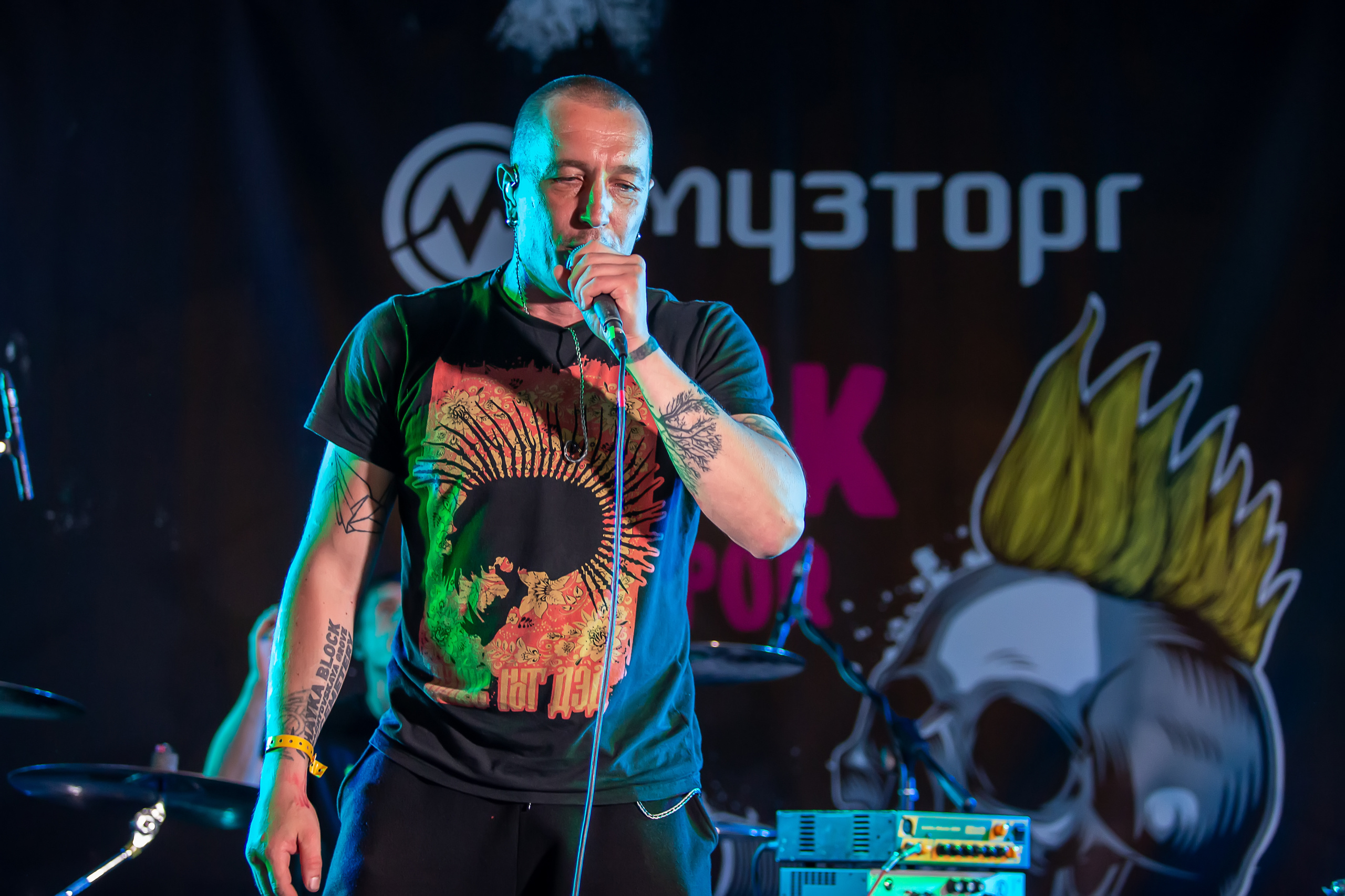 Группа Пионерлагерь Пыльная Радуга на фестивале PUNK RUPOR. Photographer Sonkina Tatiana (Tanya Ash)