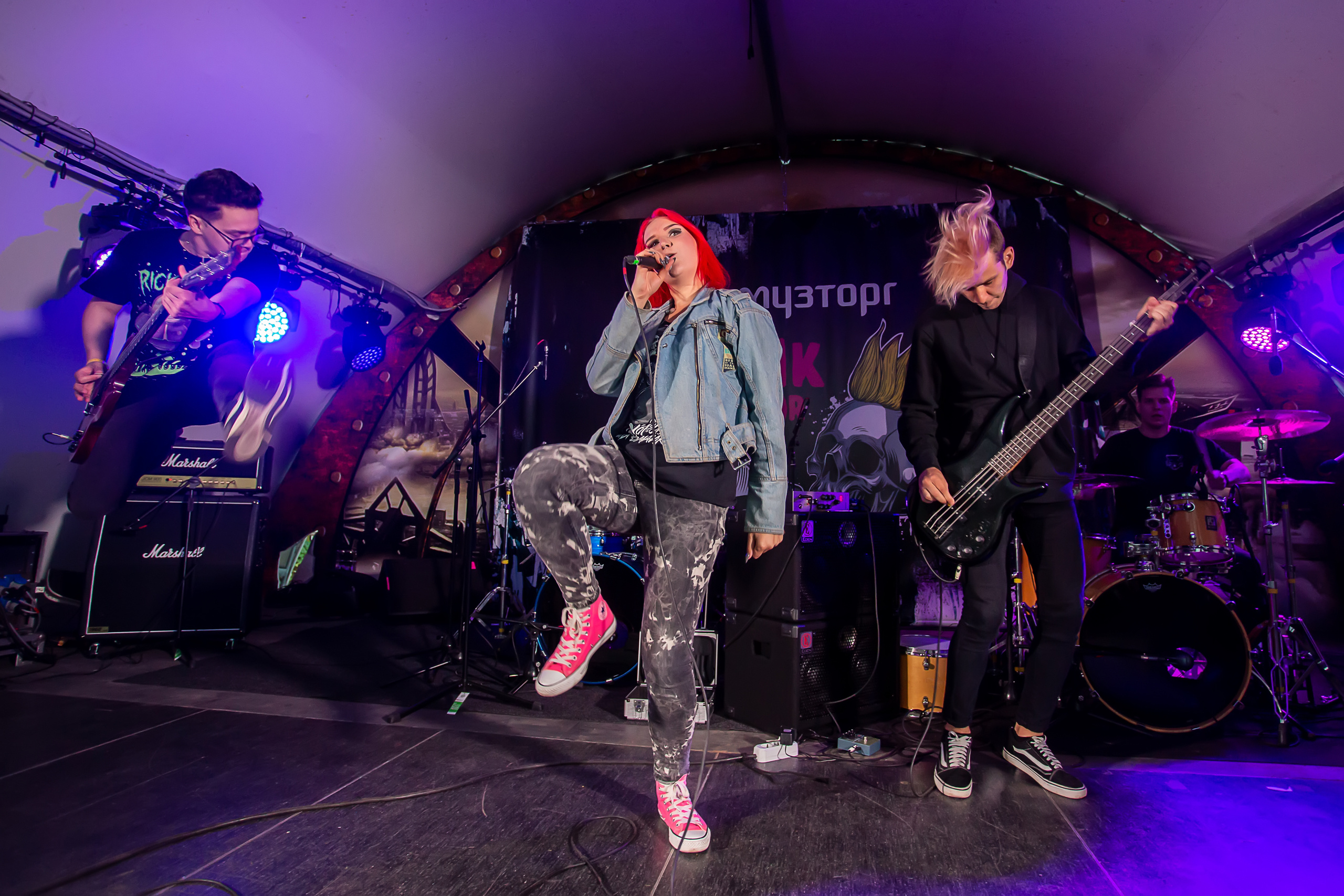 Группа SELLOUT на фестивале PUNKRUPOR. Photographer Sonkina Tatiana (Tanya Ash)