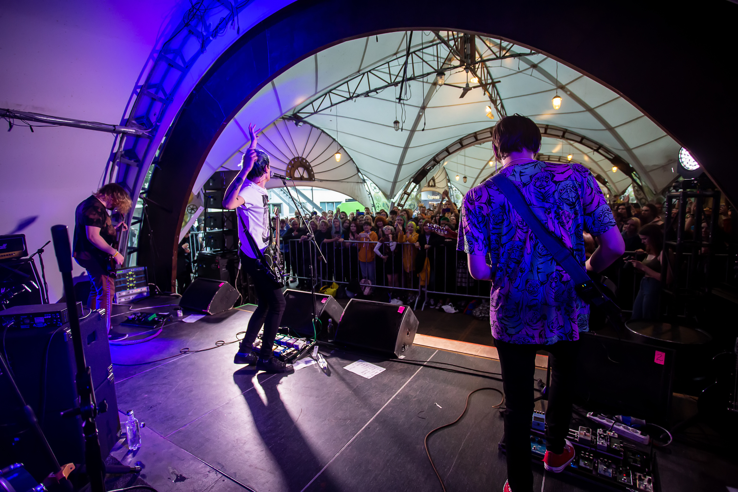 Группа Шары 29 августа 2020 на фестивале PUNKRUPOR в ДК Горбунова